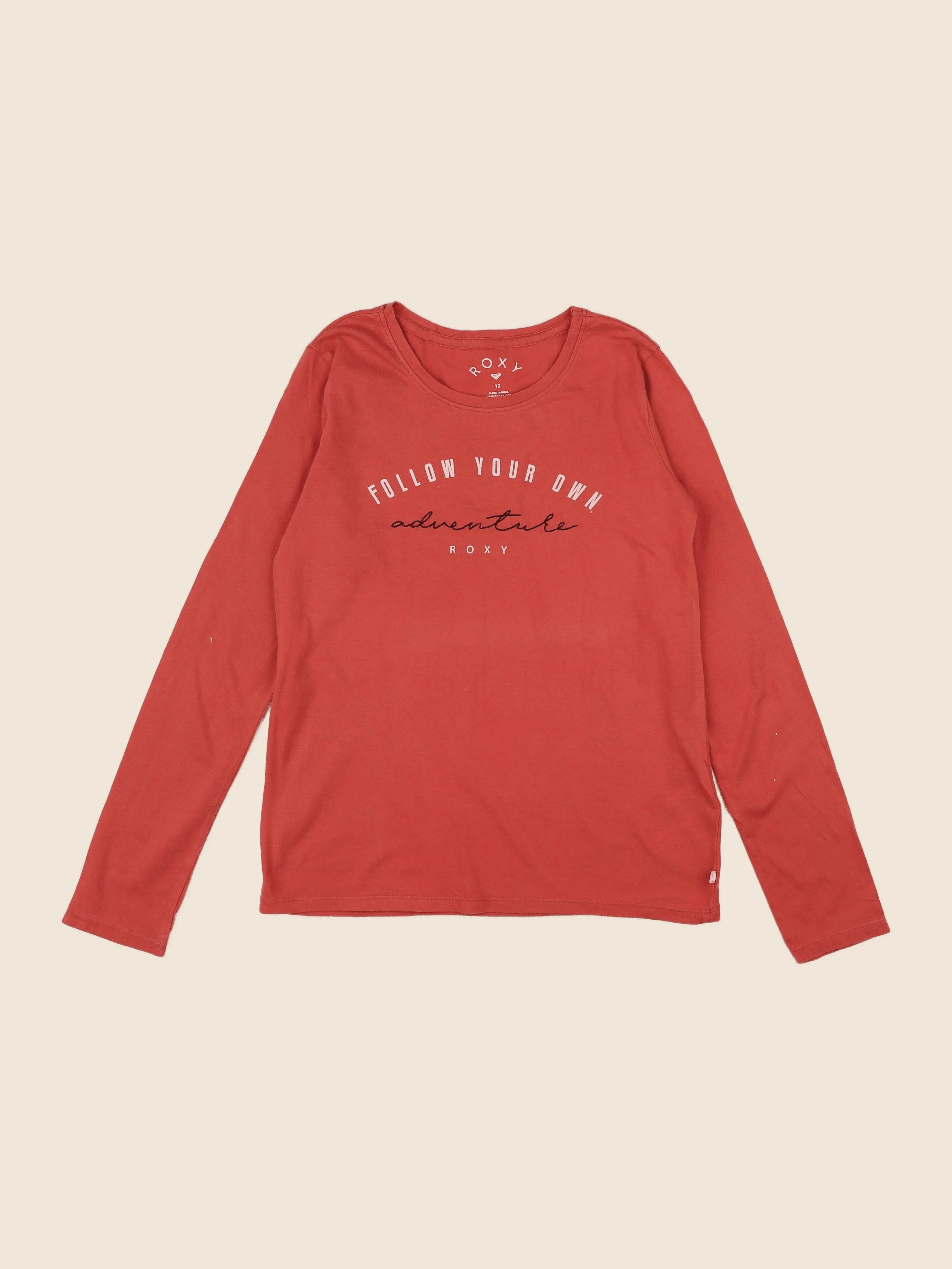 Roxy - tee-shirt rose - 12 ans
