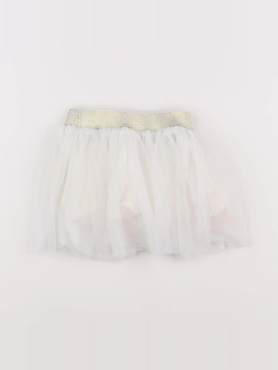 Boutchou - jupe beige, or - 12 mois