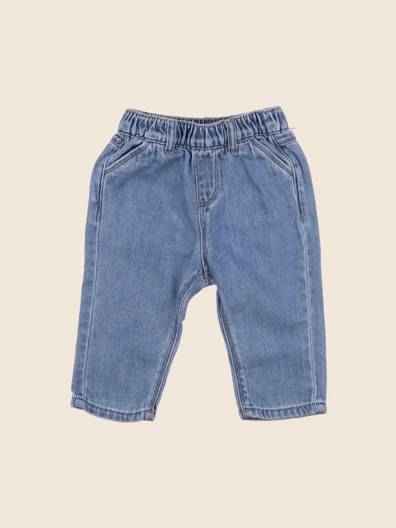 Tape à l'oeil - pantalon bleu - 6 mois