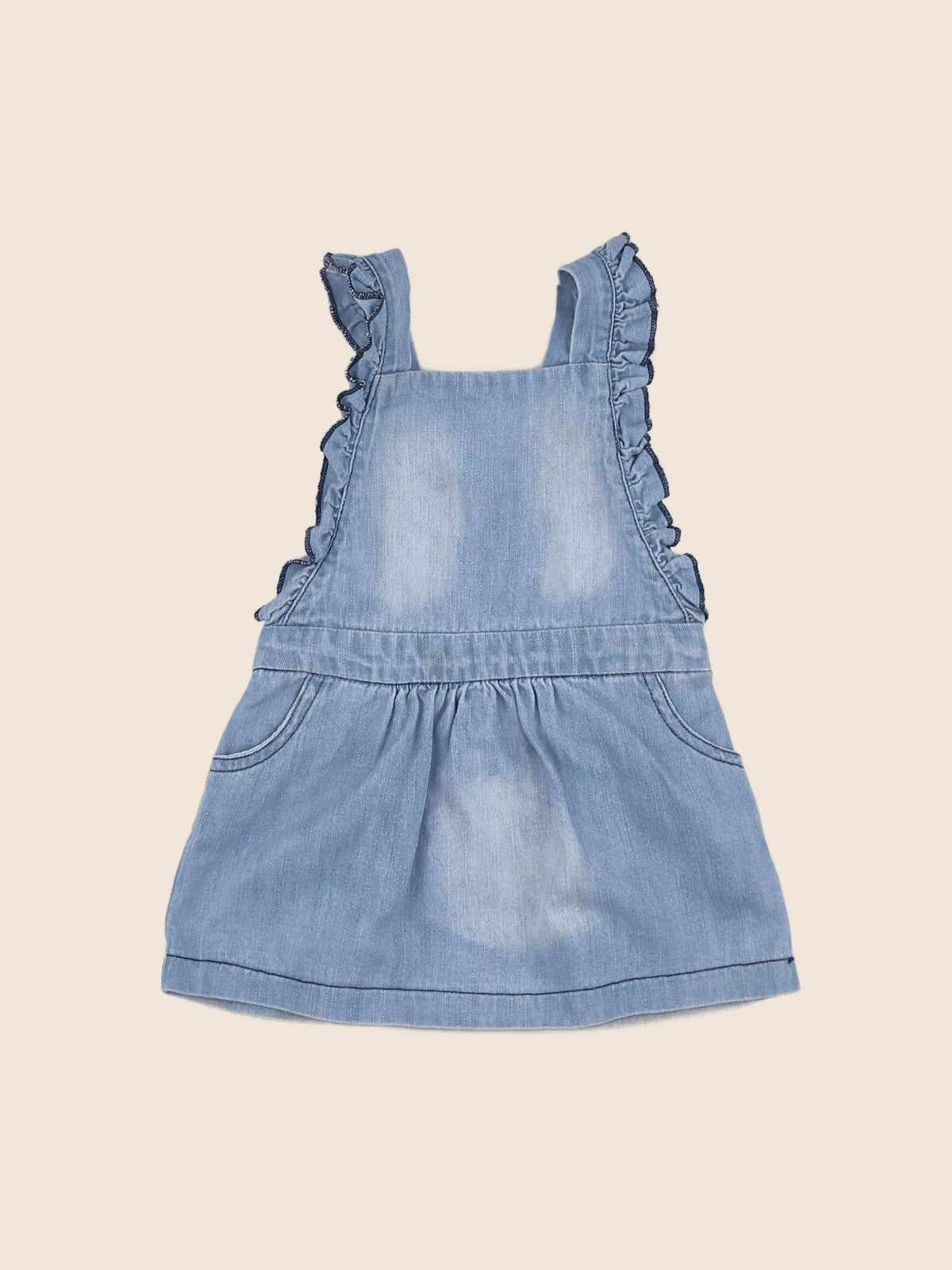 Vertbaudet - robe bleu - 12 mois