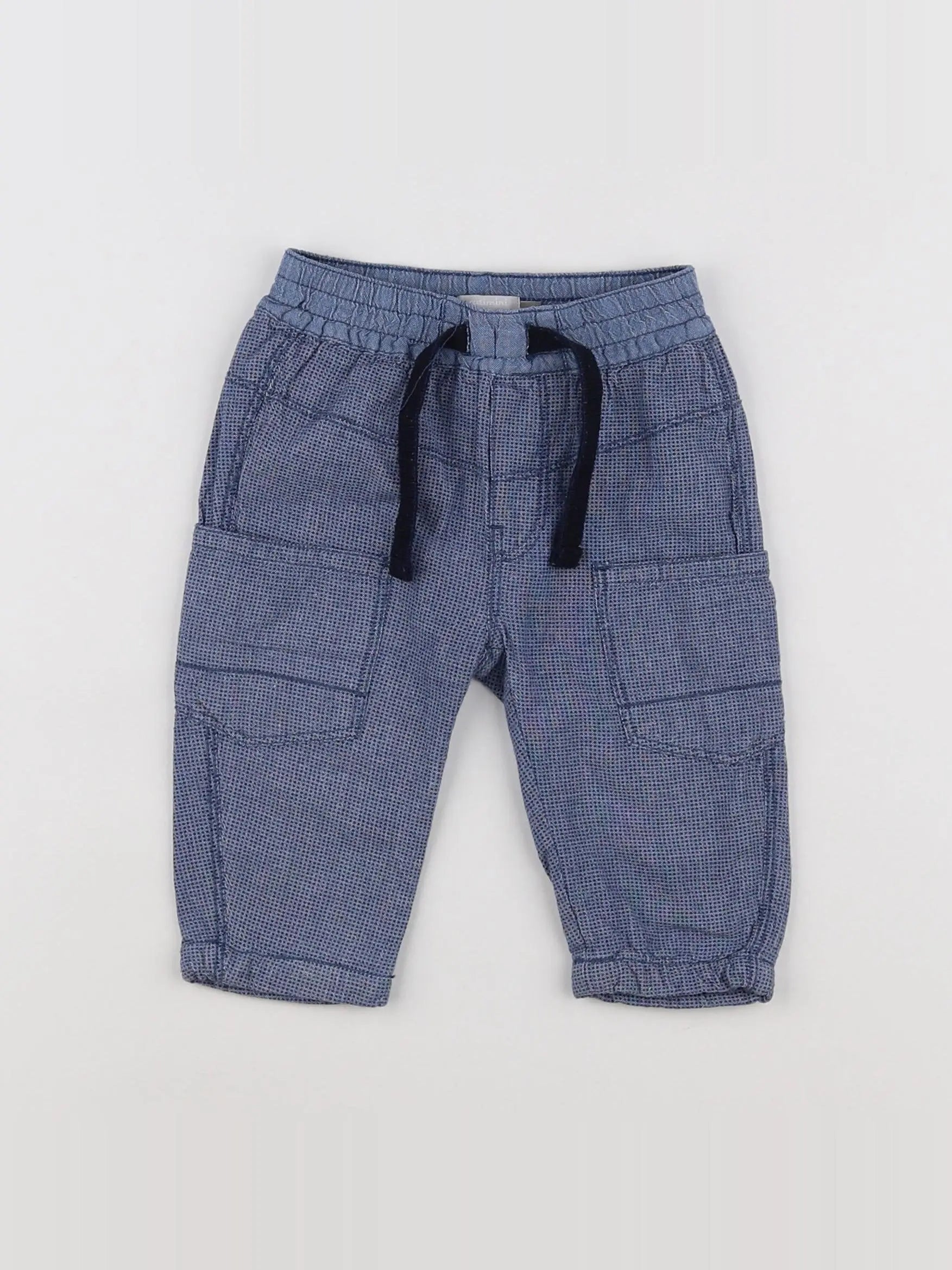 Catimini - pantalon bleu - 6 mois