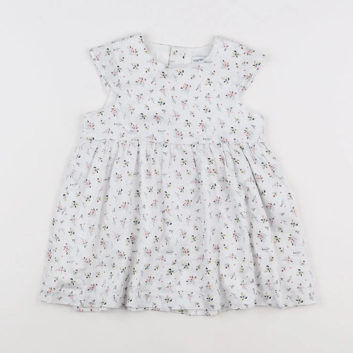 Vertbaudet - robe blanc - 2 ans