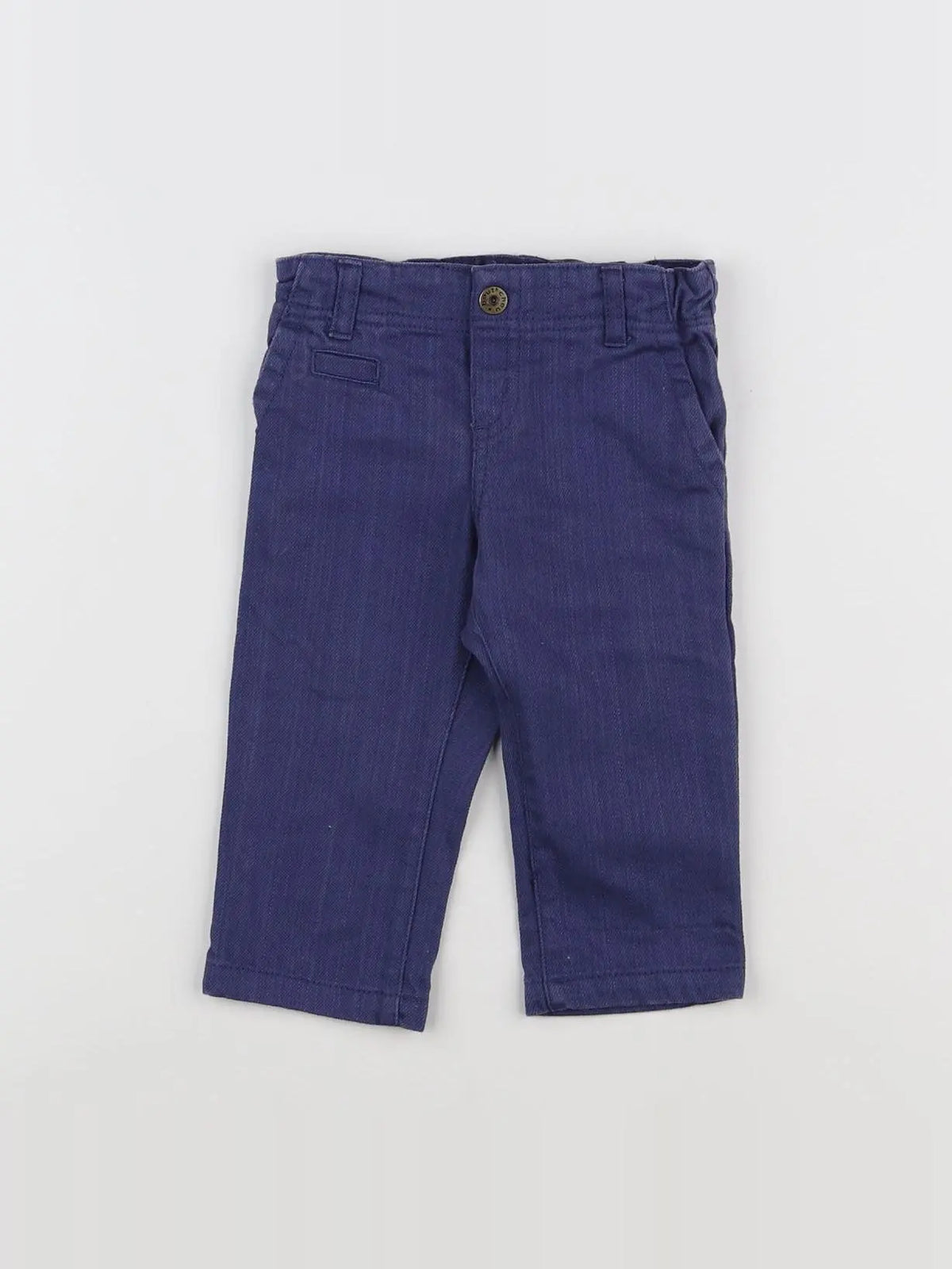 Boutchou - pantalon bleu - 6 mois