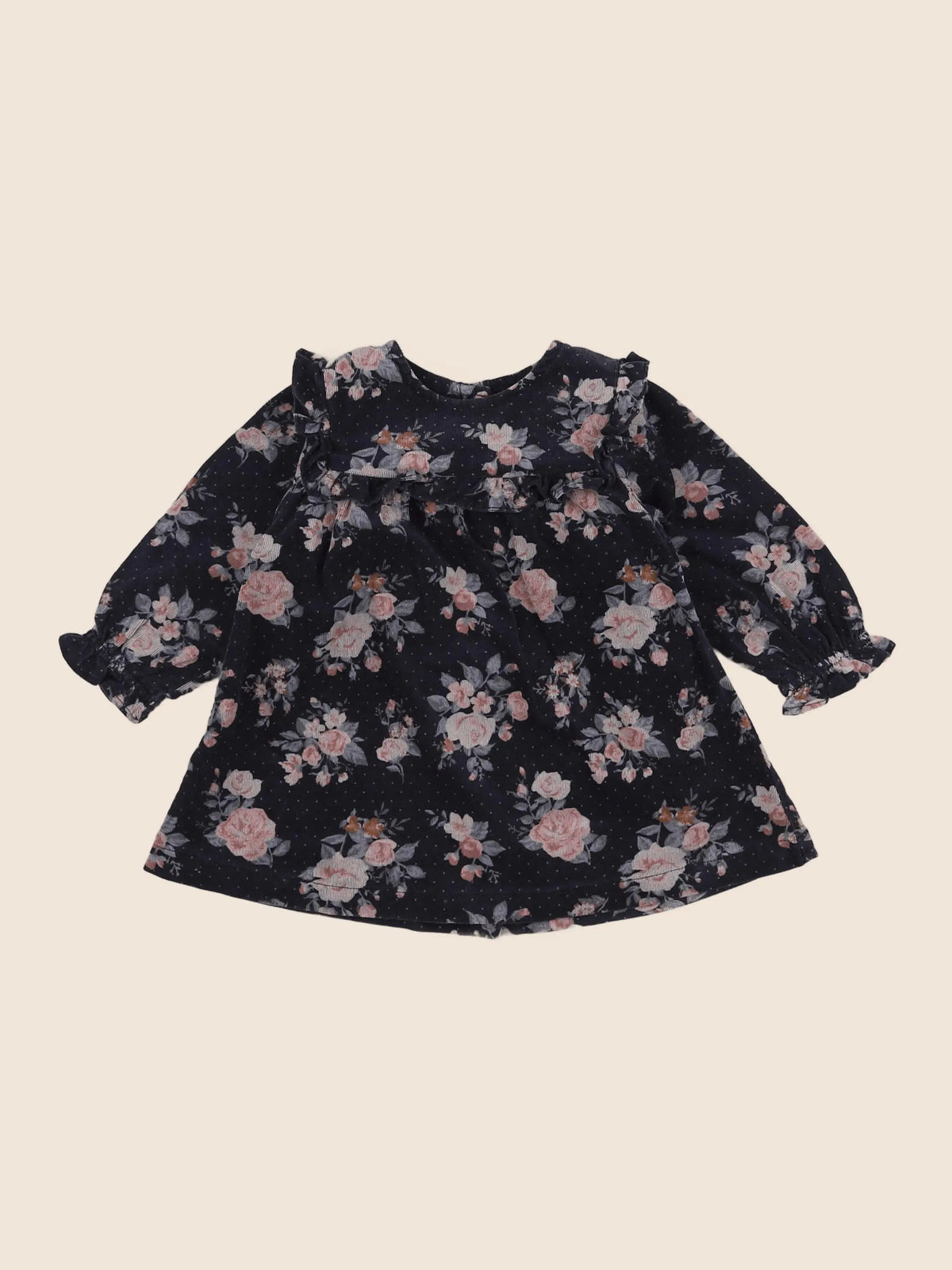 Vertbaudet - robe gris - 3 mois