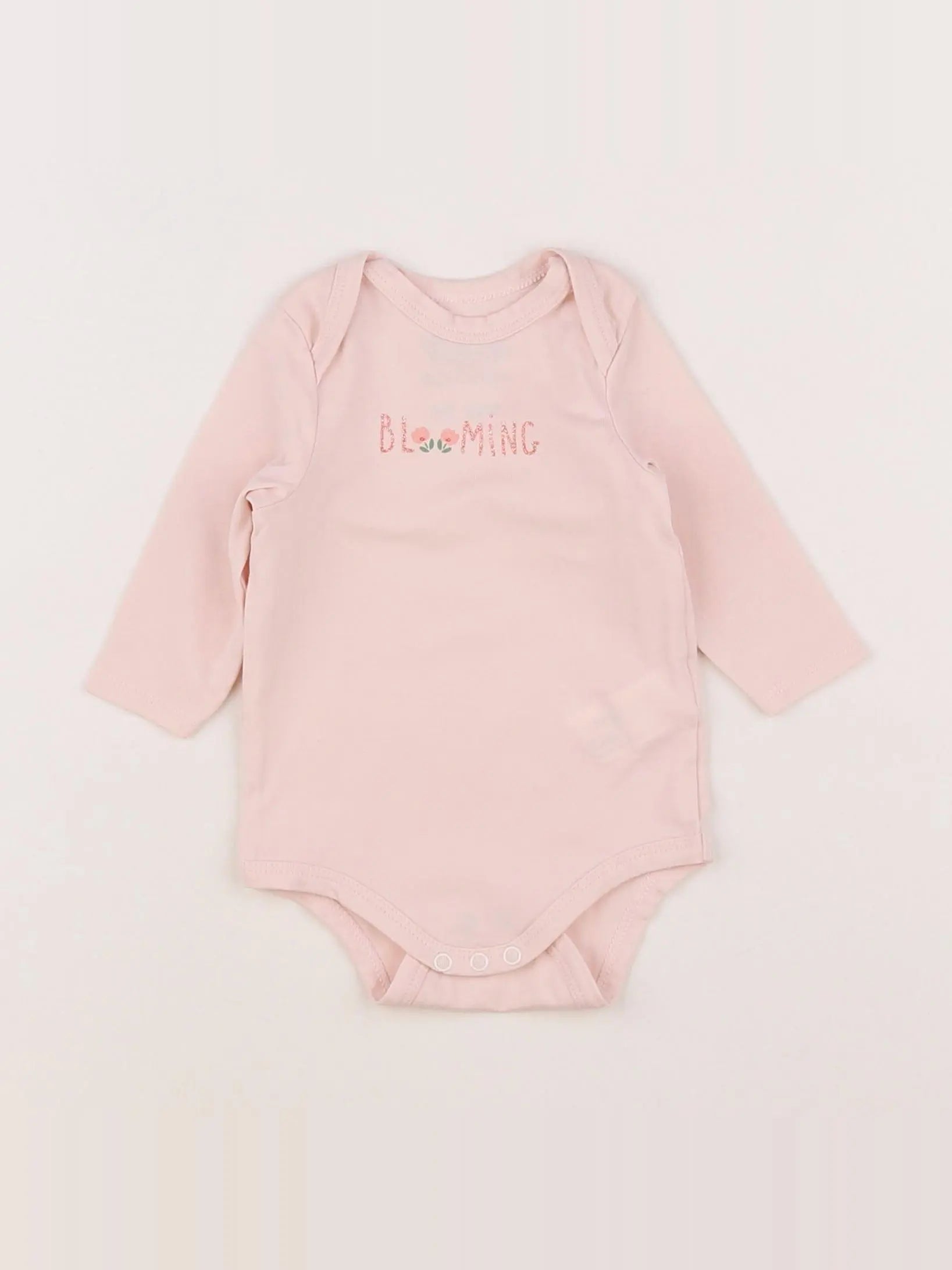 Tape à l'oeil - body rose - 3 mois