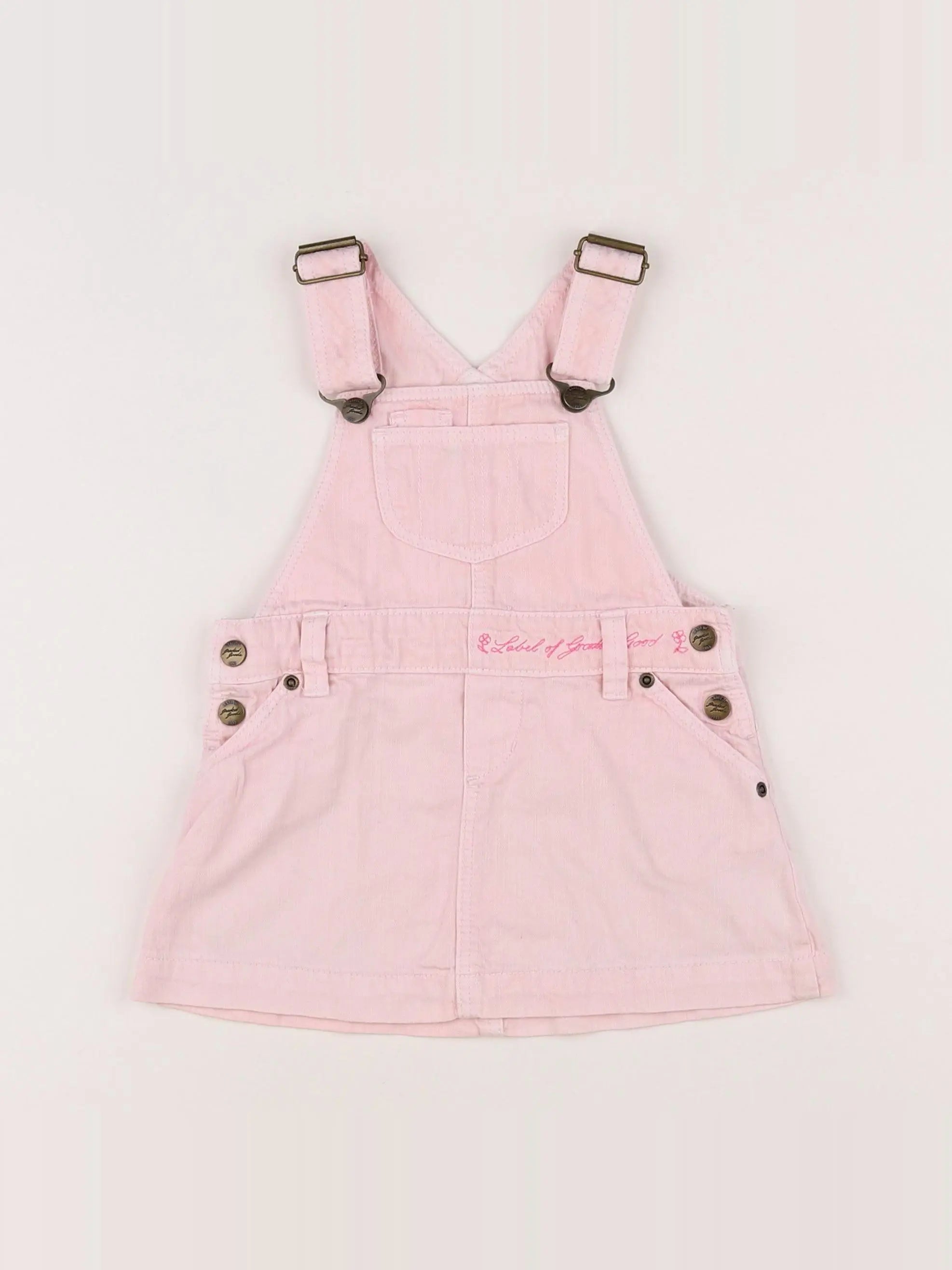 H&M - robe rose - 9 mois