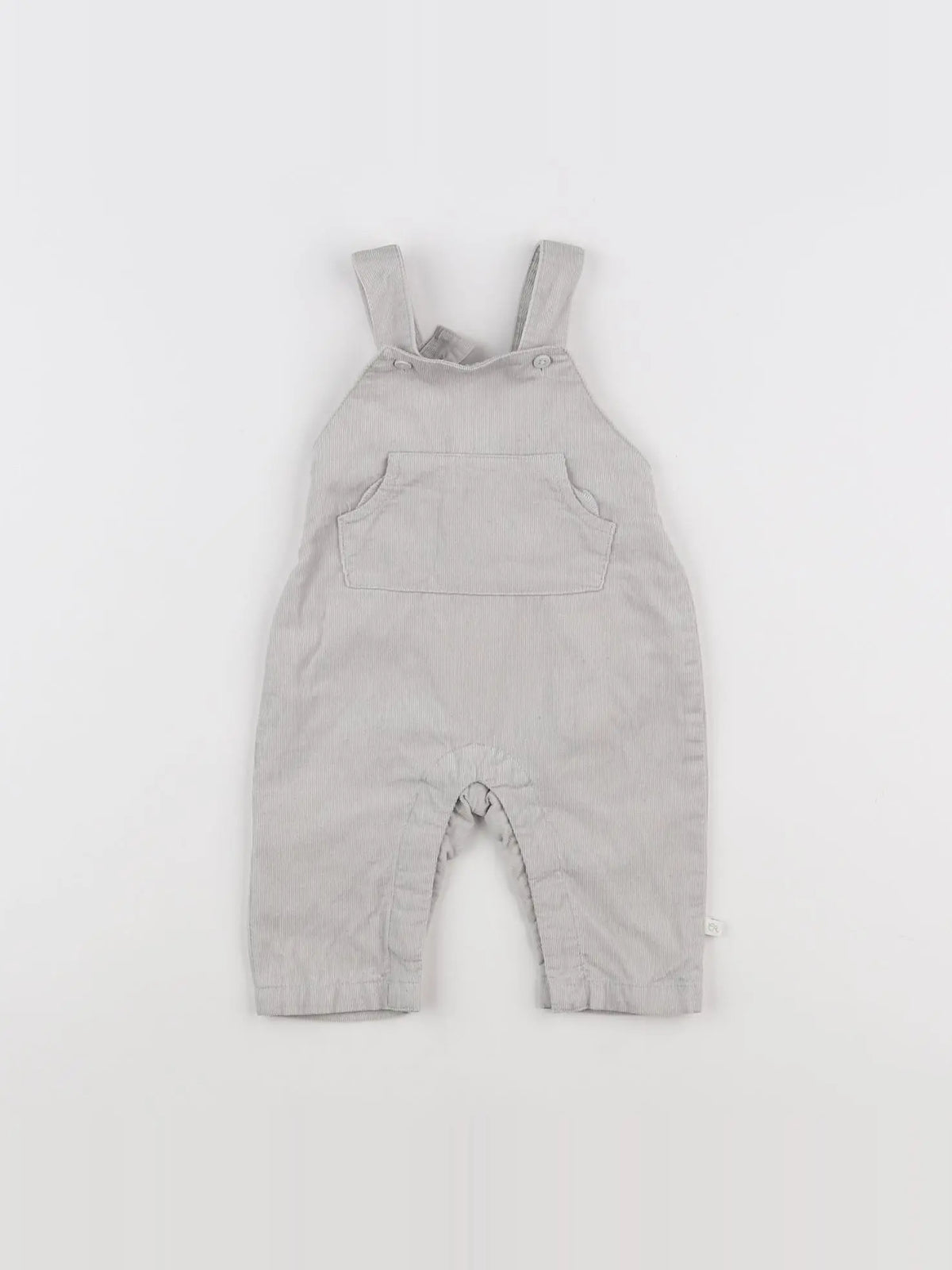 Cadet Rousselle - salopette gris - 3 mois