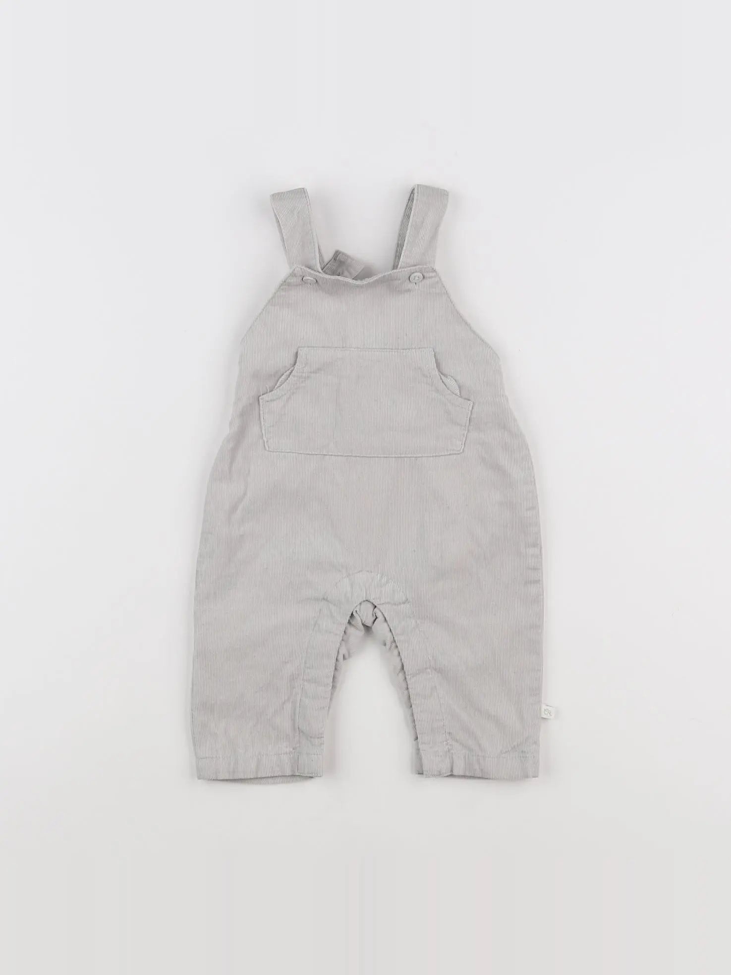 Cadet Rousselle - salopette gris - 3 mois