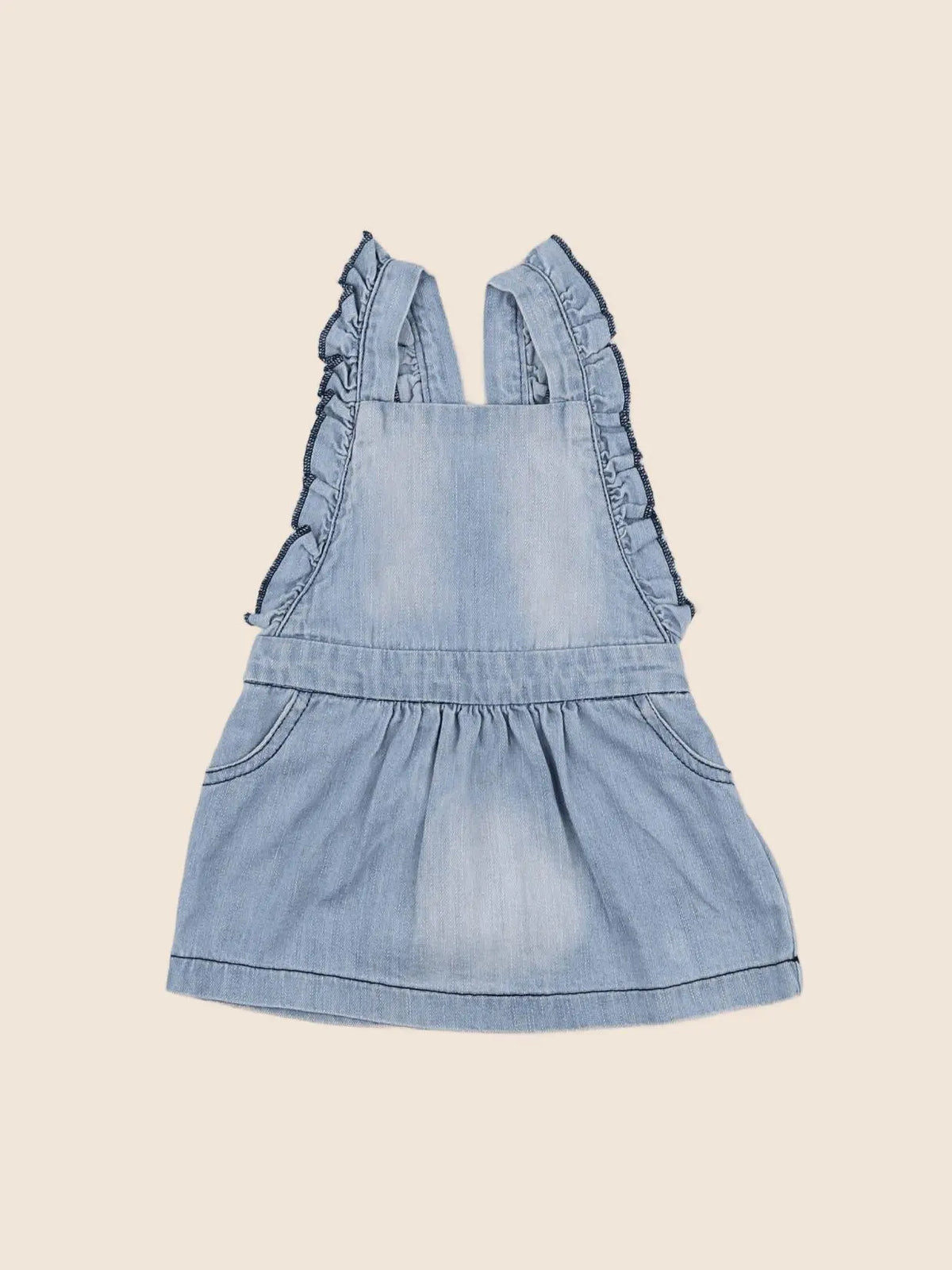 Vertbaudet - robe bleu - 6 mois
