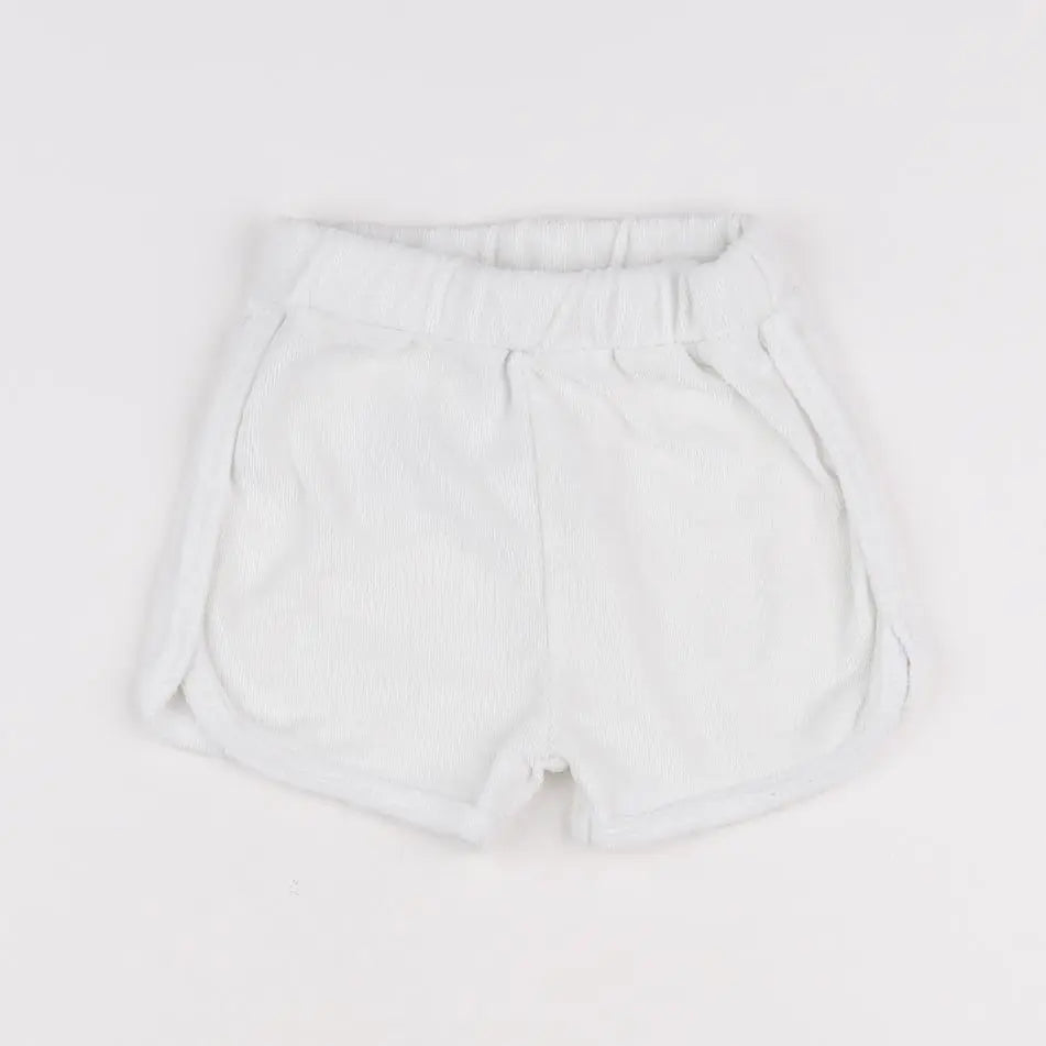 Vertbaudet - short blanc - 9 mois