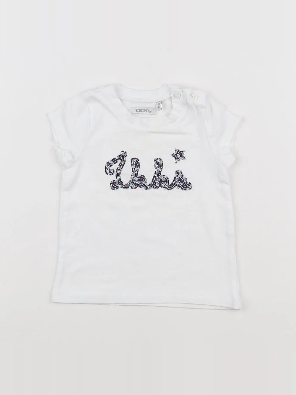 IKKS - tee-shirt blanc - 3 mois