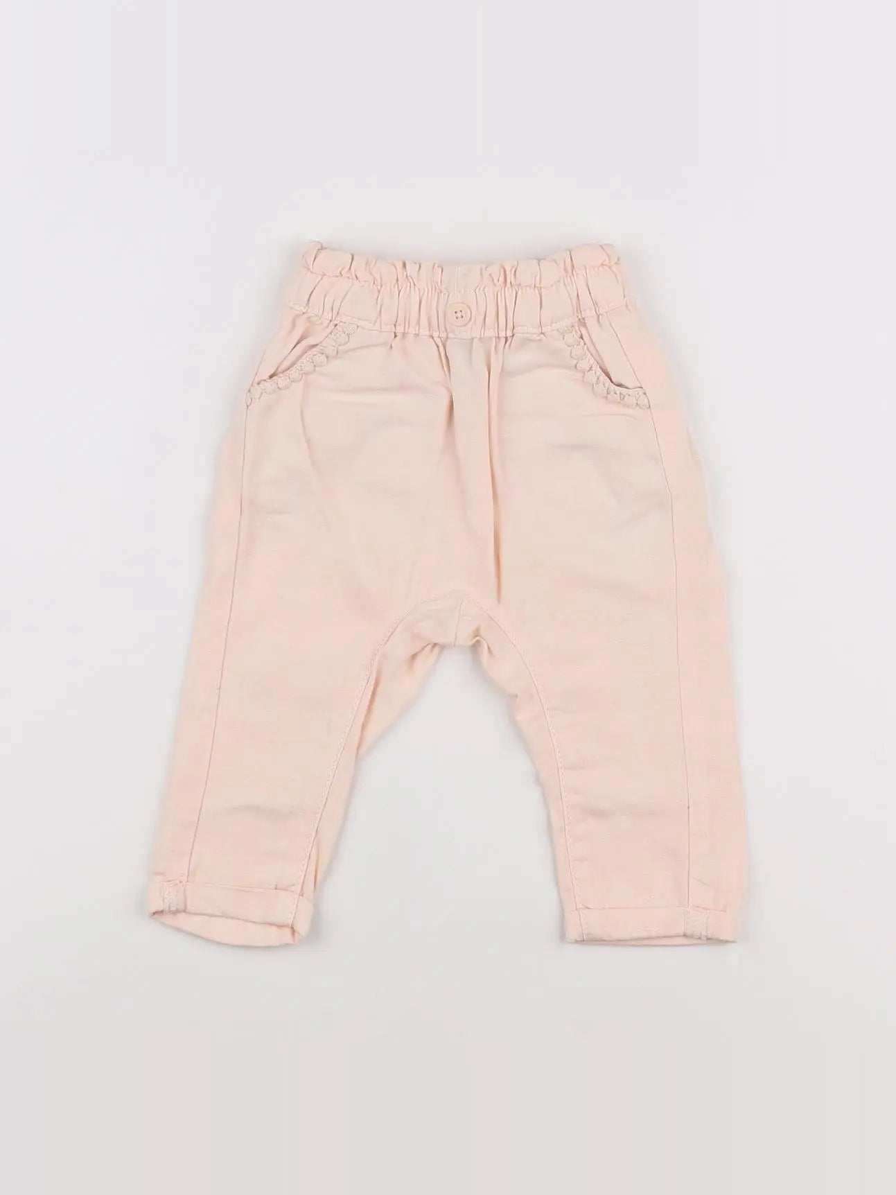 Tape à l'oeil - pantalon rose - 9 mois