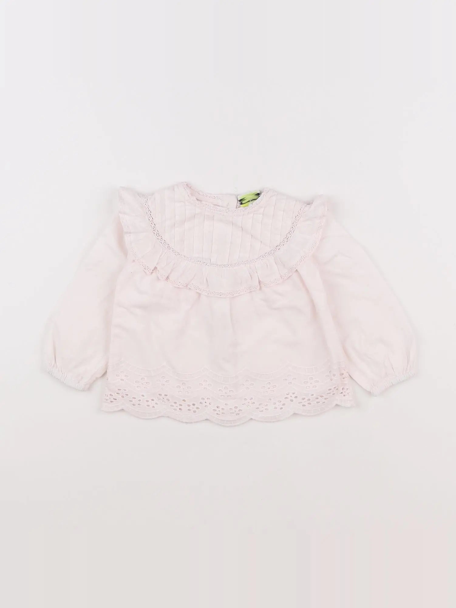Tape à l'oeil - blouse rose - 9 mois