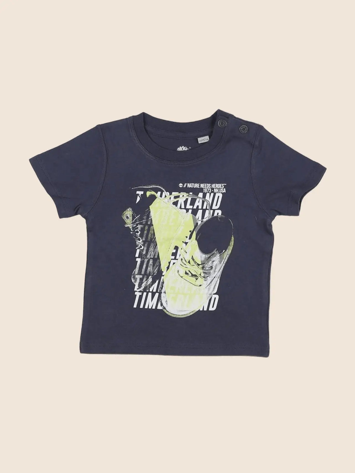 Timberland - tee-shirt bleu - 12 mois