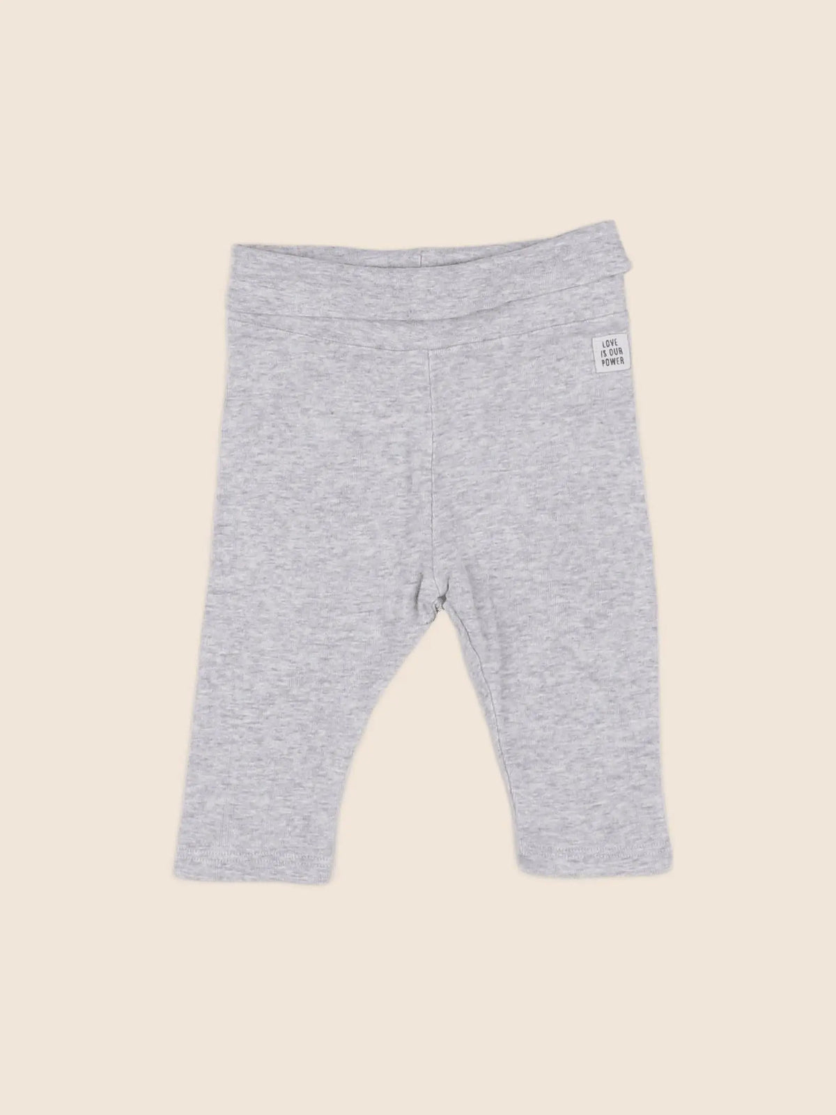 H&M - legging gris - 3 mois