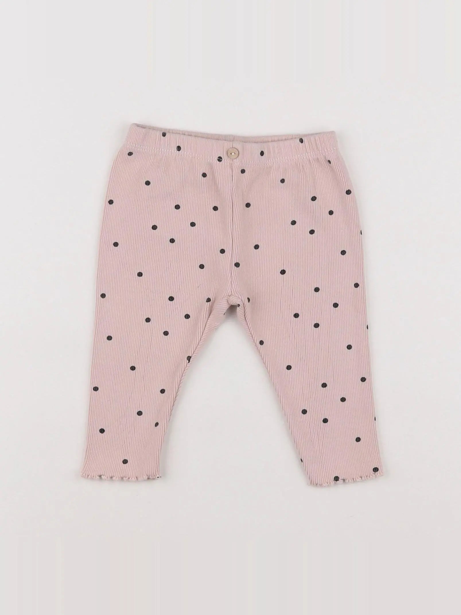 Zara - legging rose - 3/6 mois