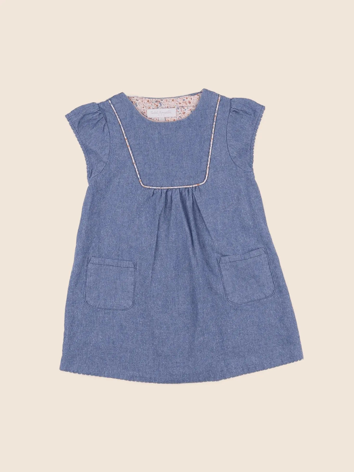 Cadet Rousselle - robe bleu - 18 mois