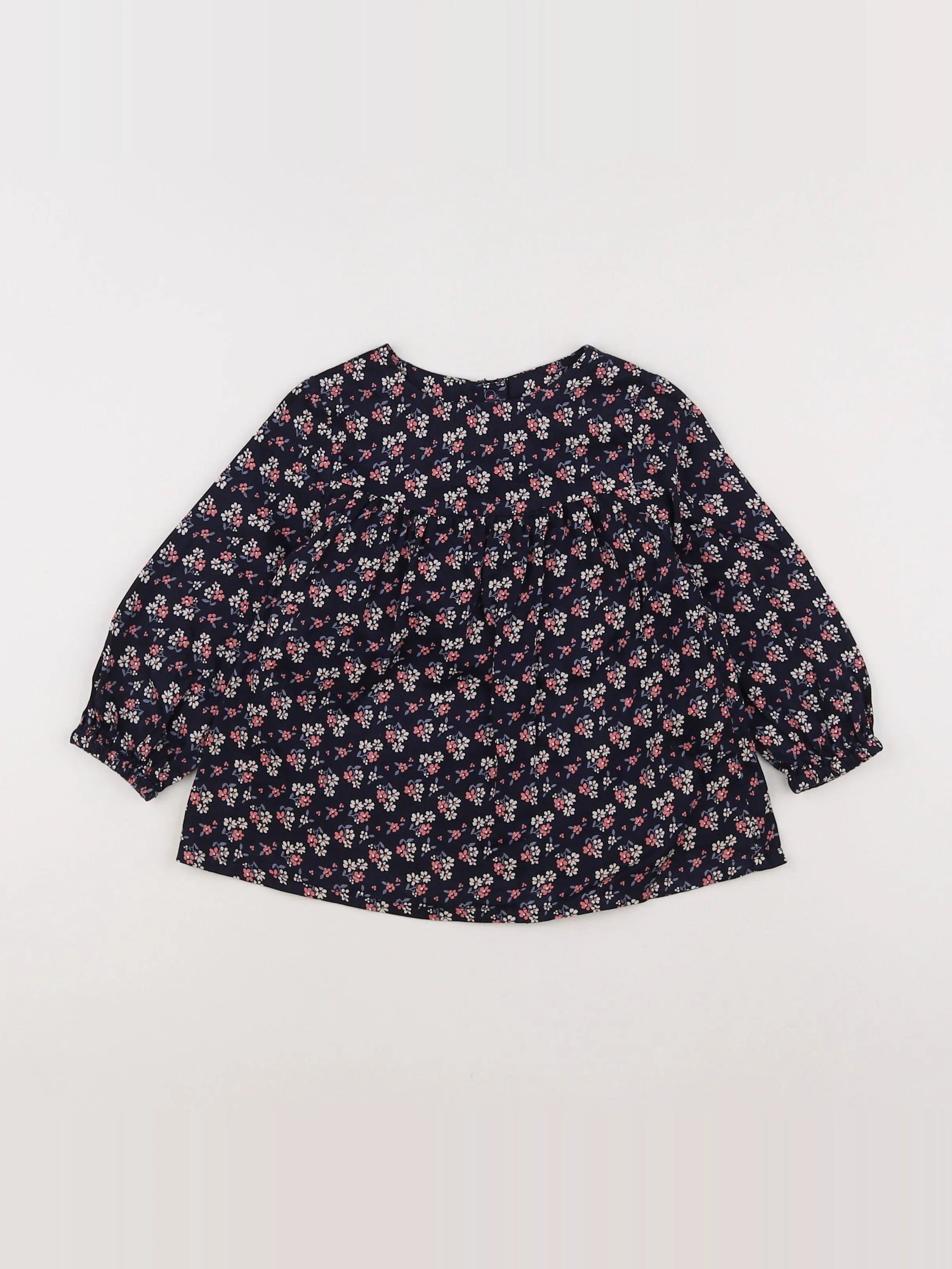 Tape à l'oeil - blouse bleu - 18 mois