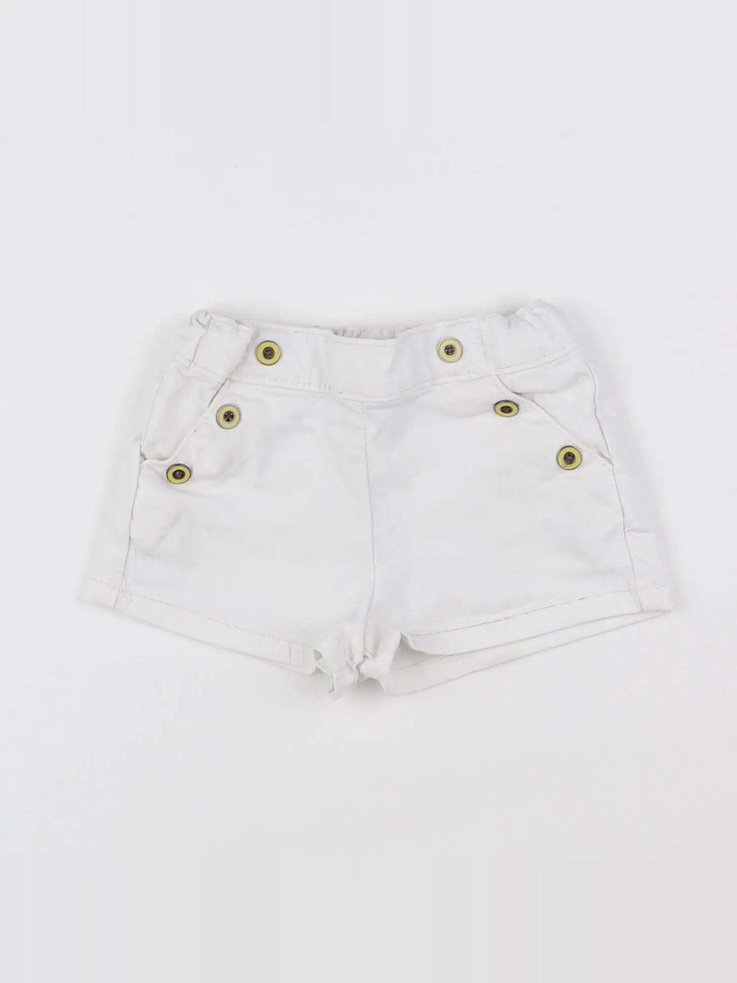 Tape à l'oeil - short blanc - 12 mois