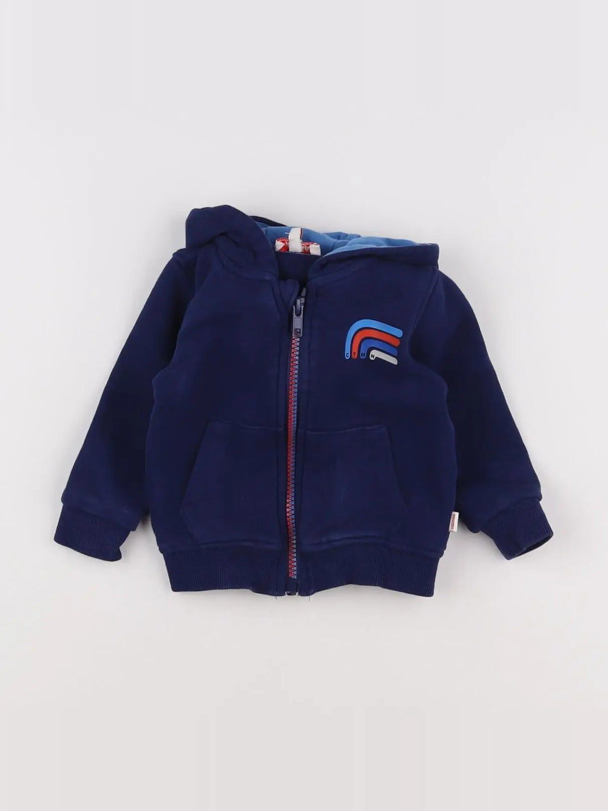 Catimini - sweat bleu - 6 mois