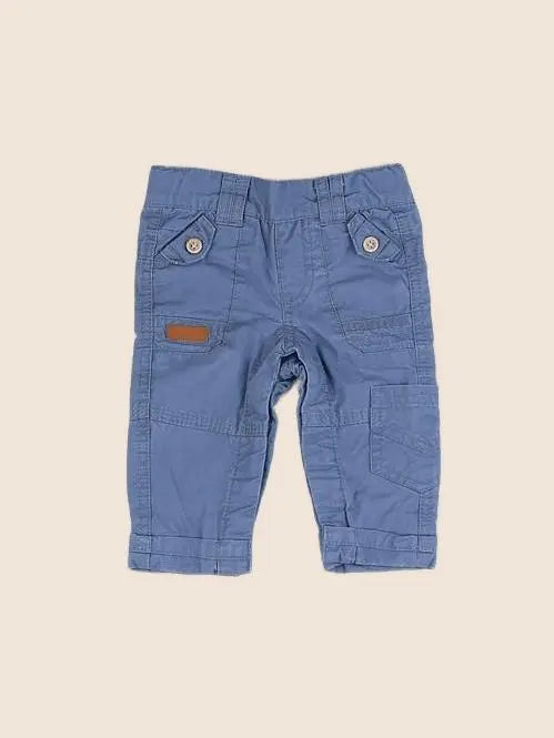 Tape à l'oeil - pantalon bleu - 3 mois