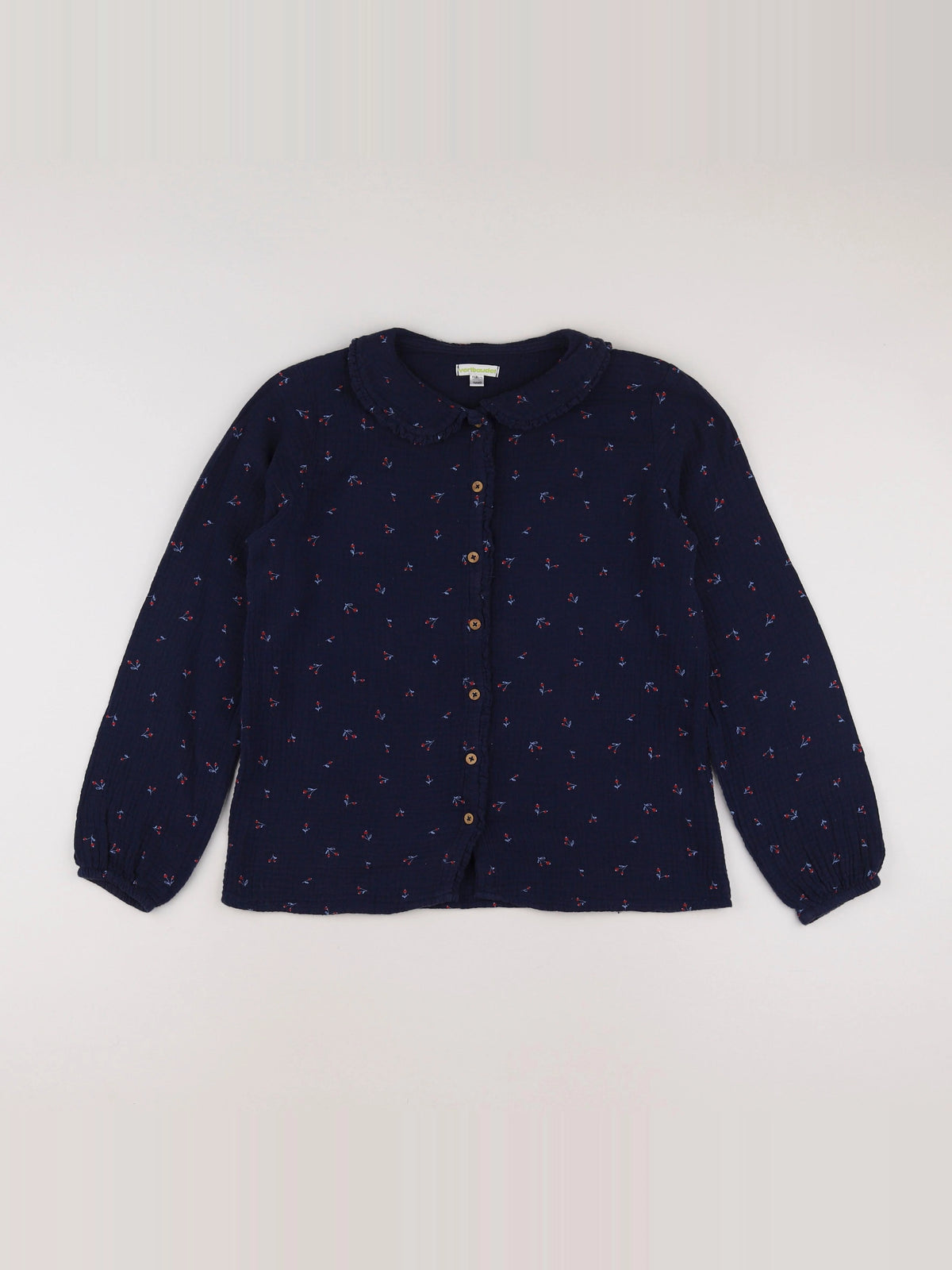 Vertbaudet - blouse bleu - 14 ans