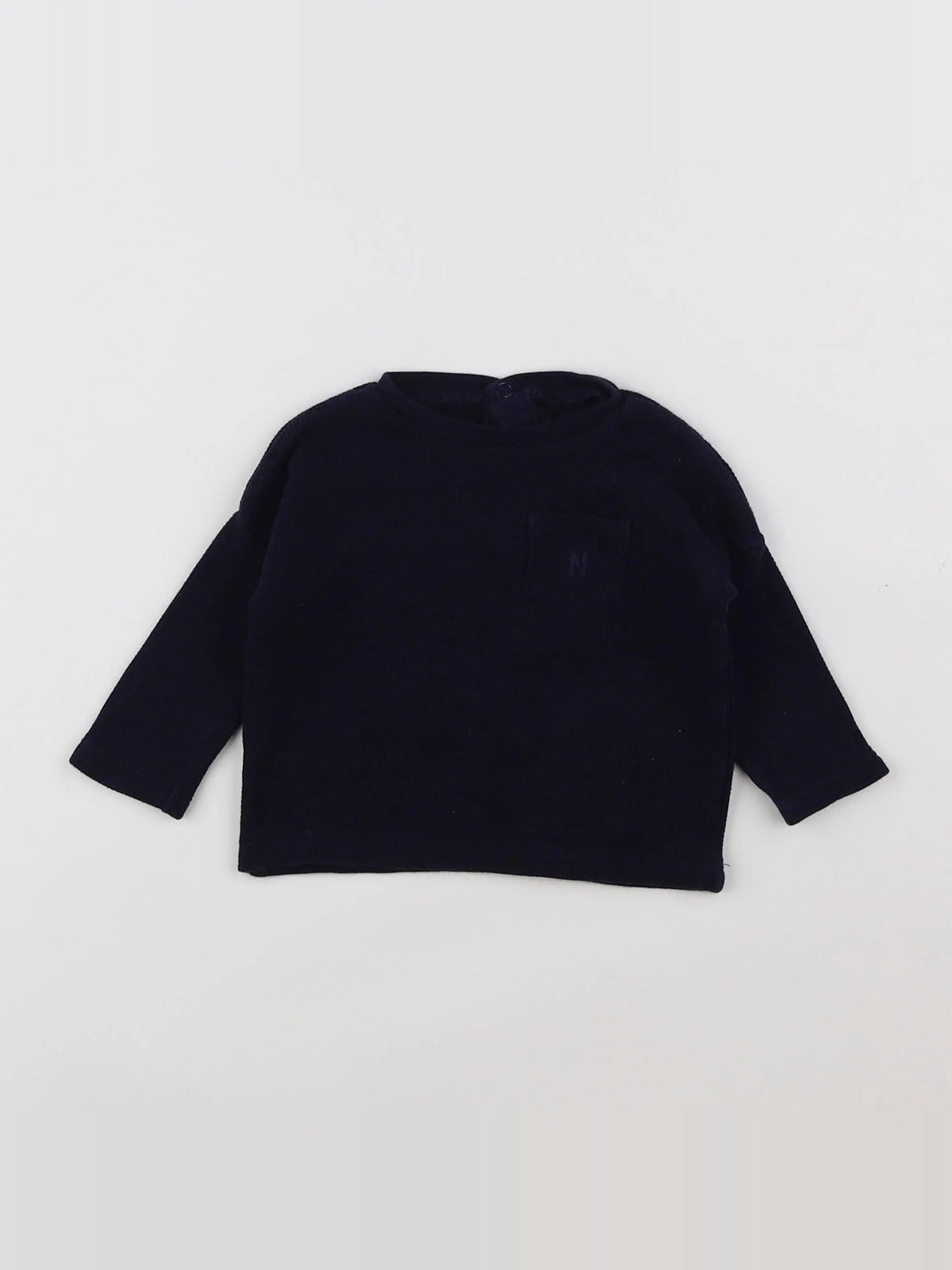 Natalys - tee-shirt bleu - 6 mois