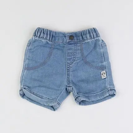 Vertbaudet - short bleu - 3 mois