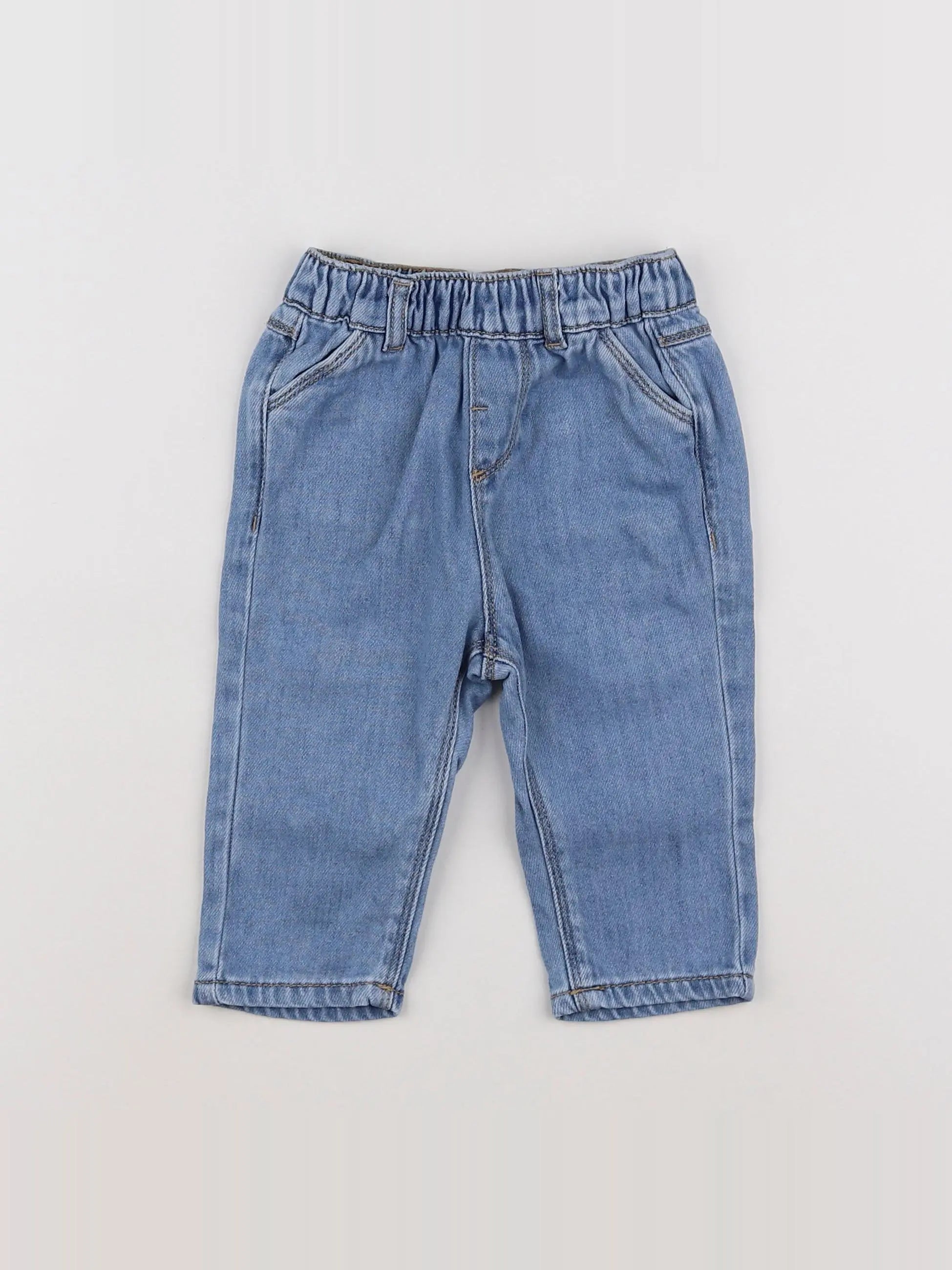 Tape à l'oeil - pantalon bleu - 6 mois