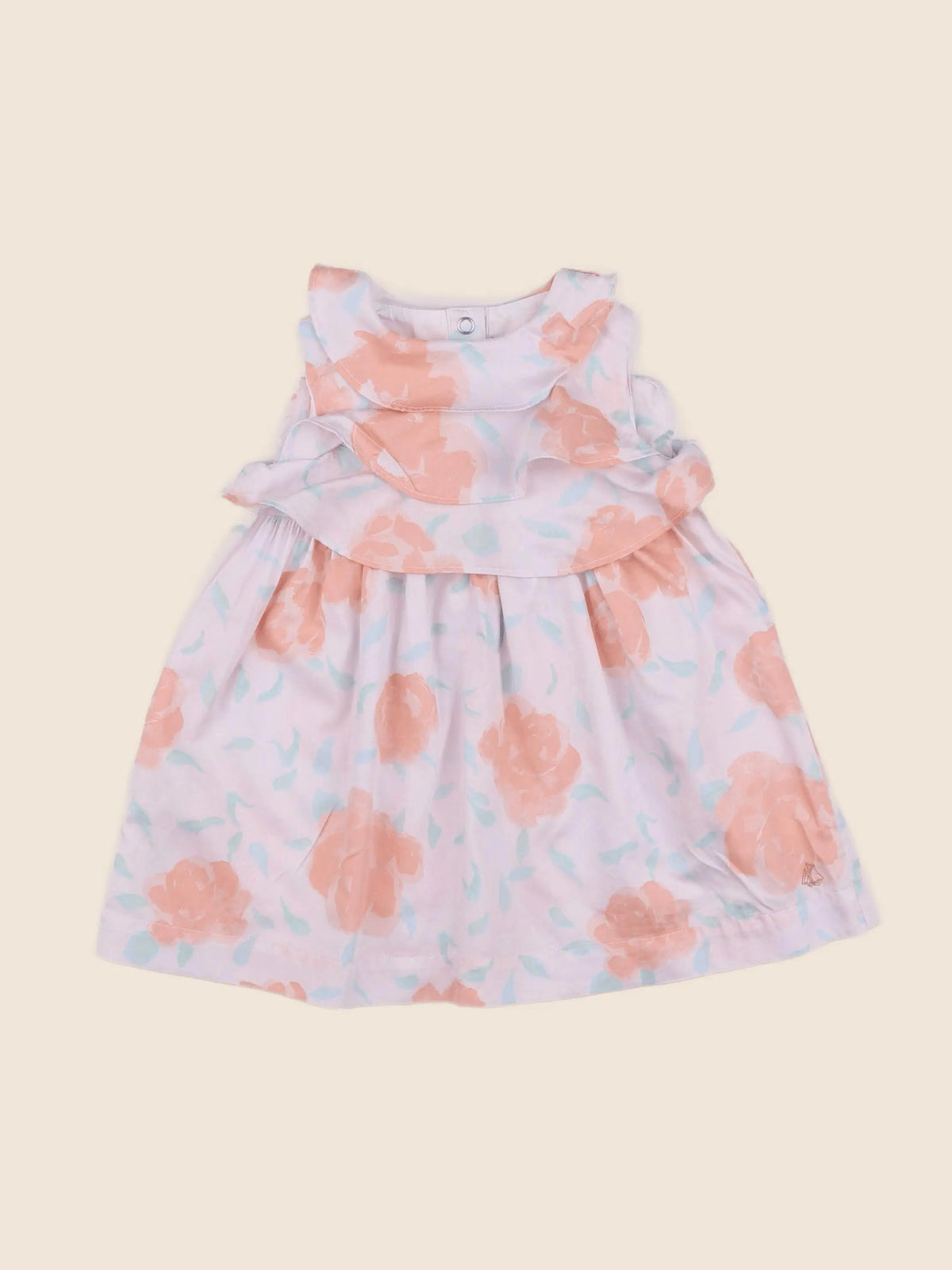 Petit Bateau - robe multicolore - 12 mois
