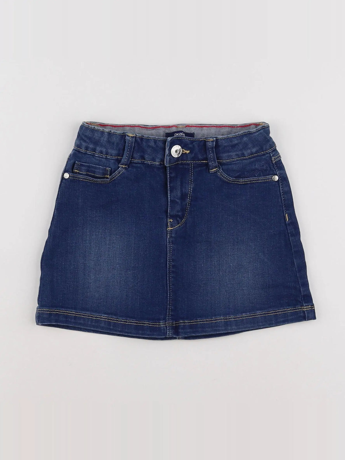 Okaidi - jupe bleu - 4 ans