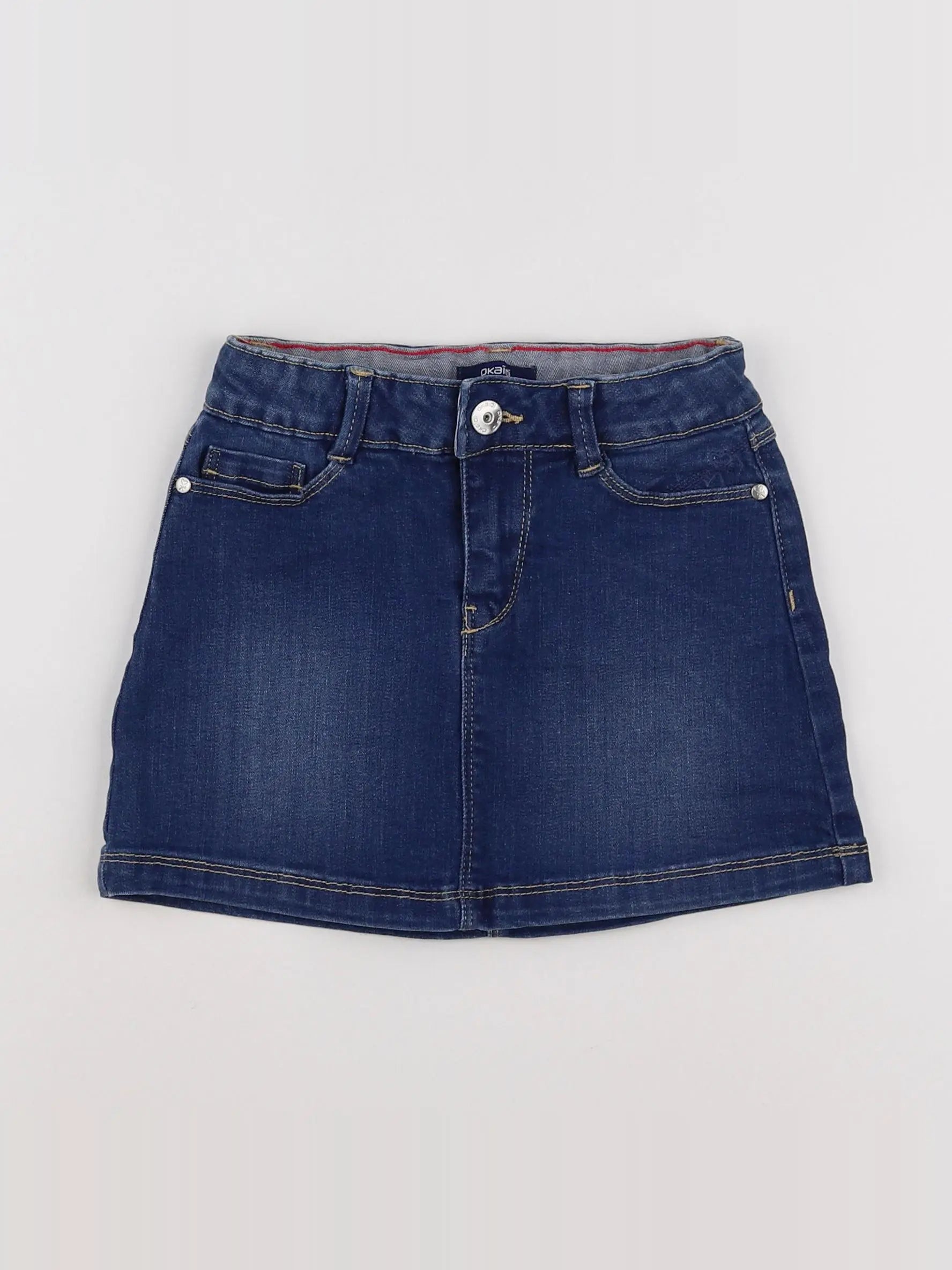 Okaidi - jupe bleu - 4 ans