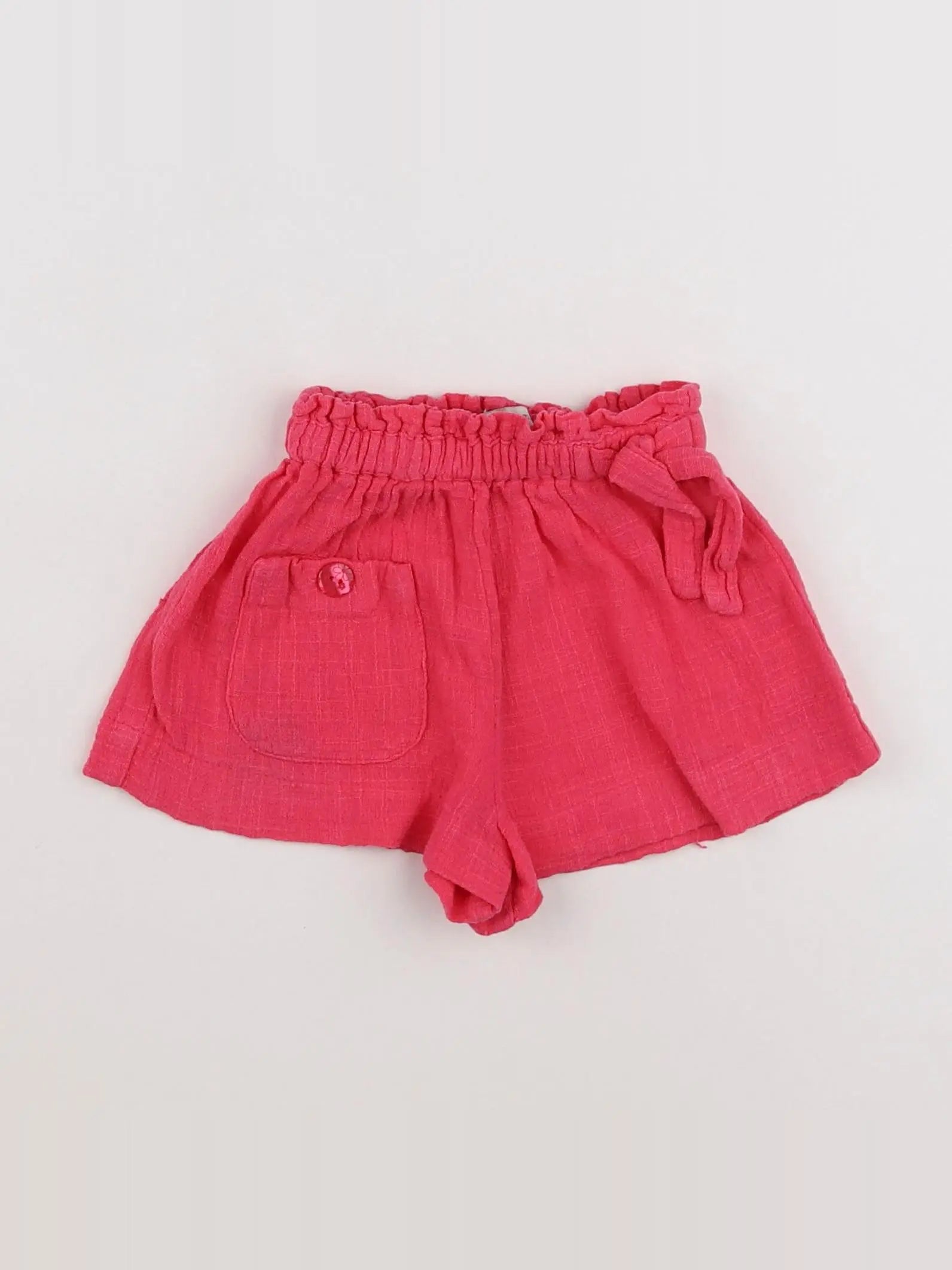 Zara - short rose - 9/12 mois