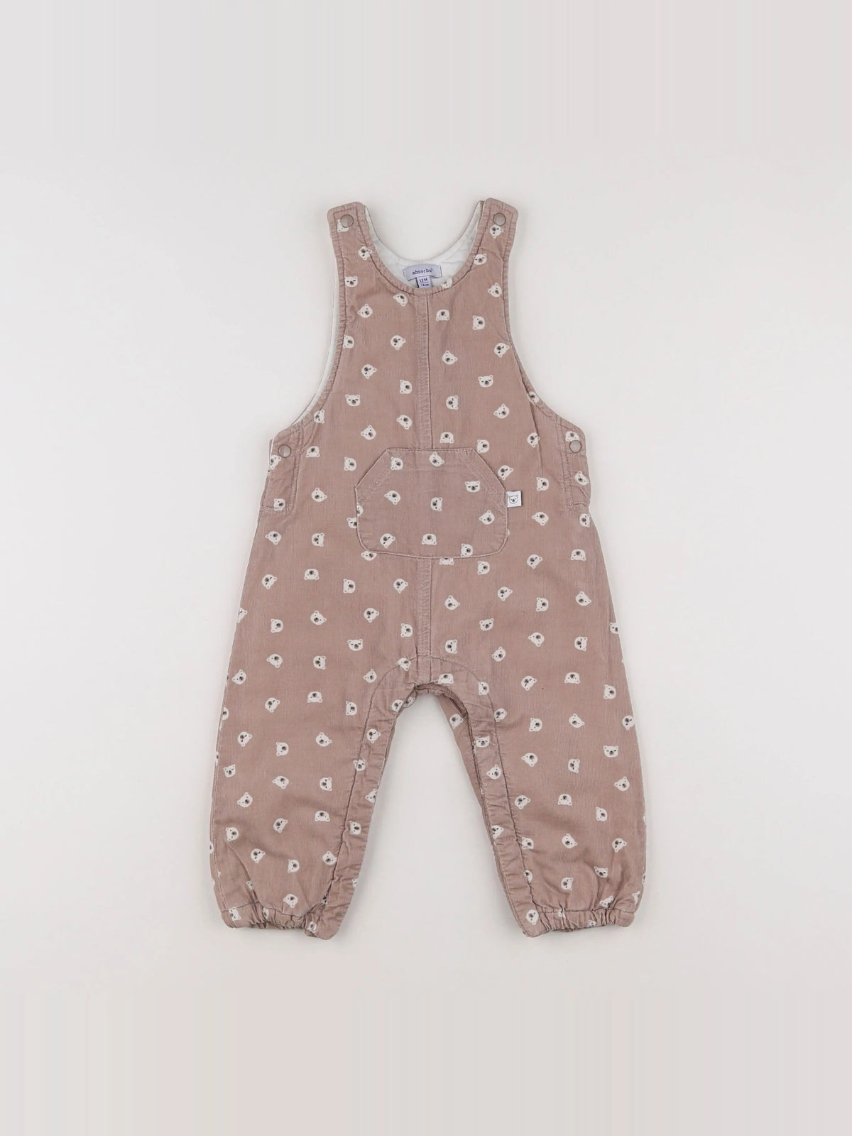 Absorba - salopette marron - 12 mois