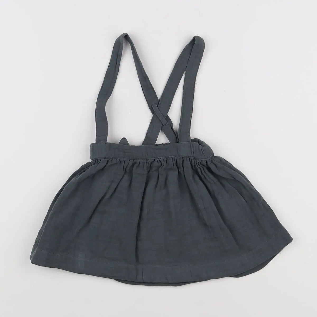 Vertbaudet - jupe gris - 12 mois