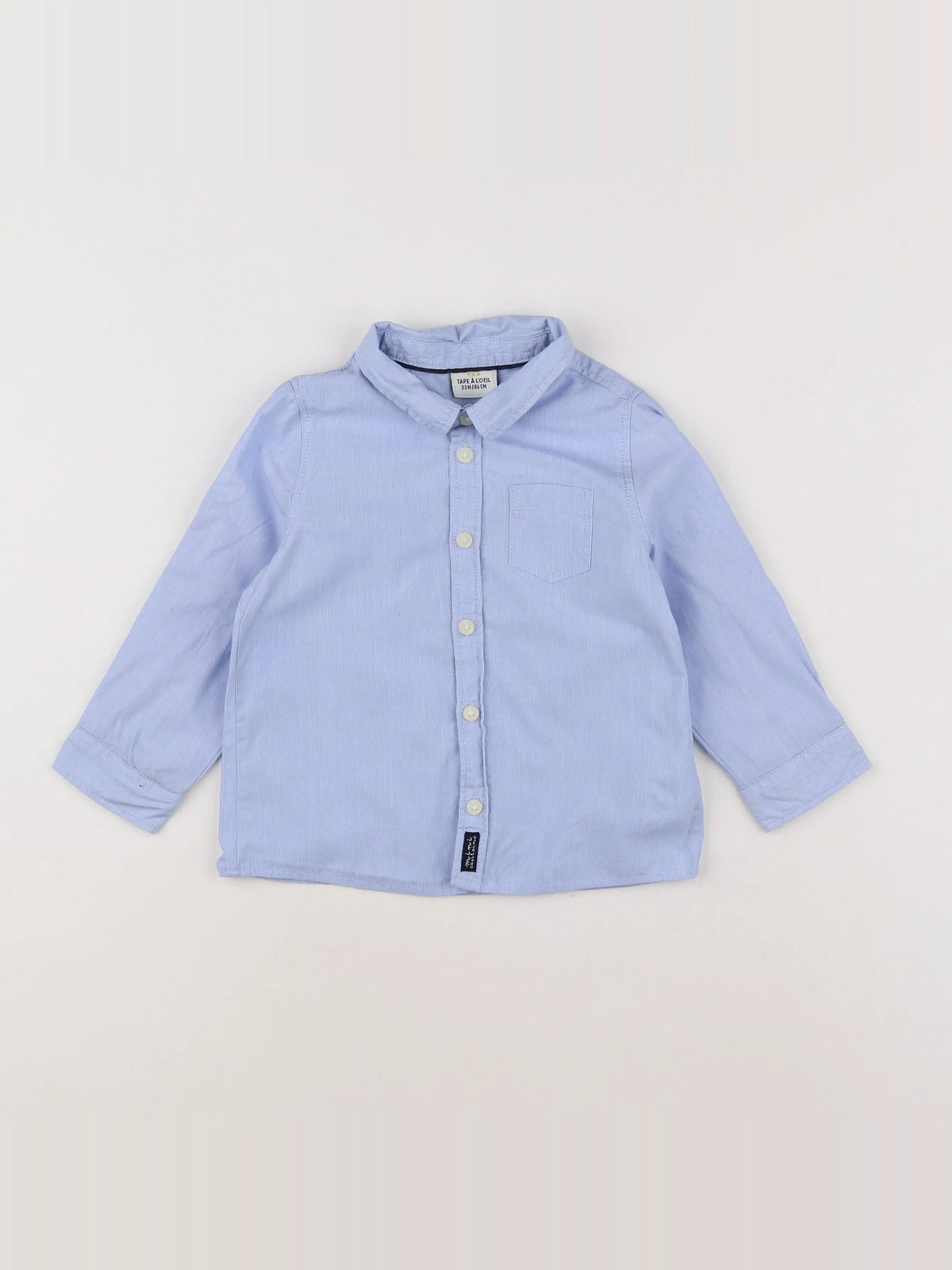 Tape à l'oeil - chemise bleu - 2 ans