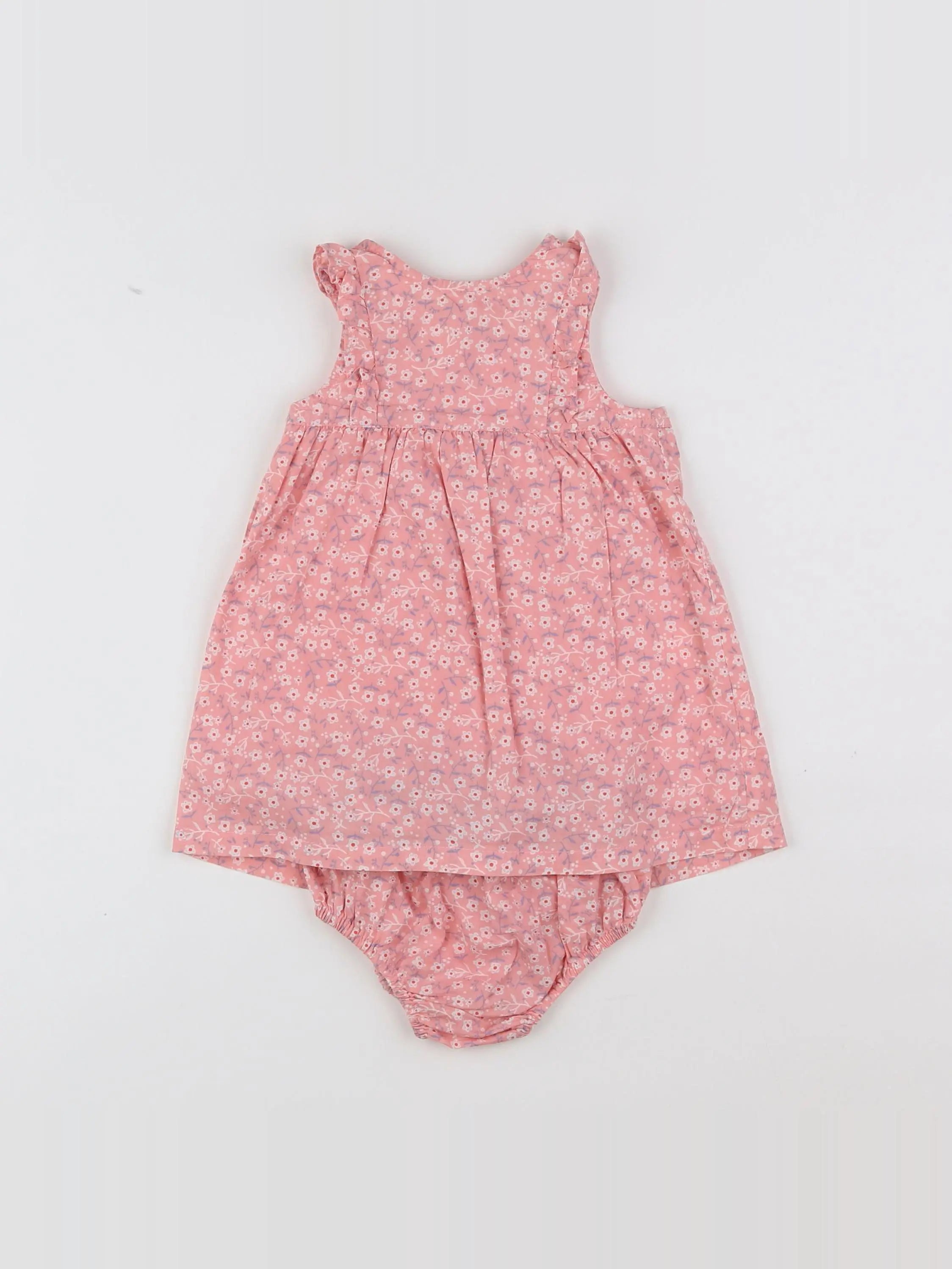 Cadet Rousselle - robe rose - 6 mois