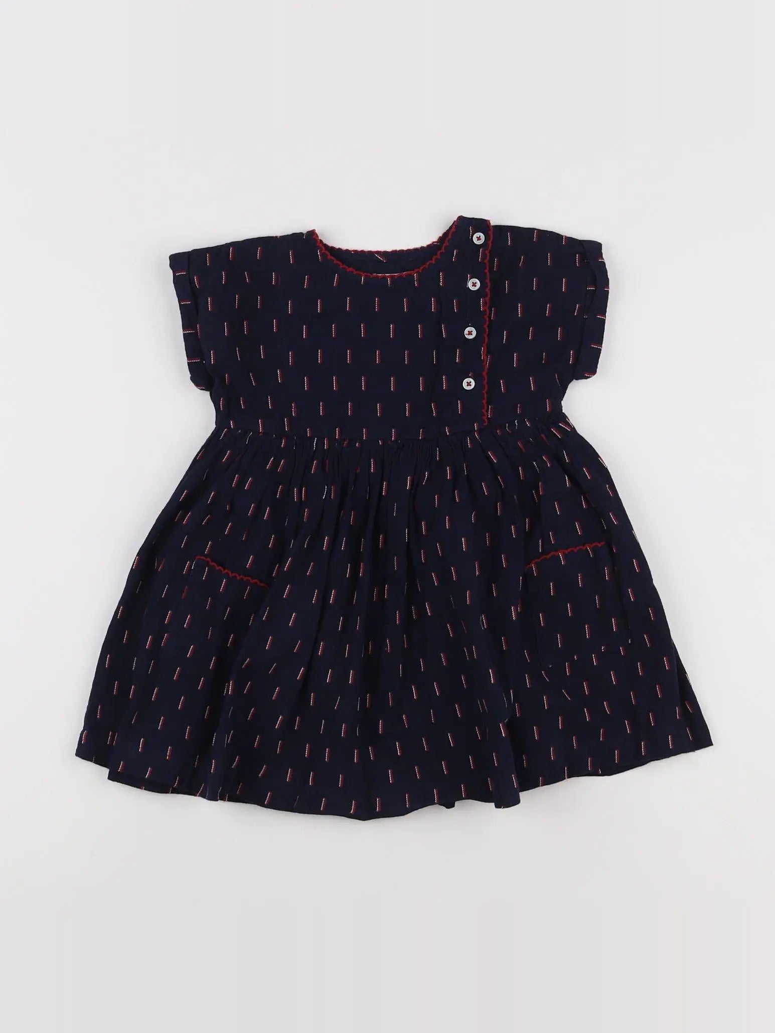Boutchou - robe bleu - 18 mois