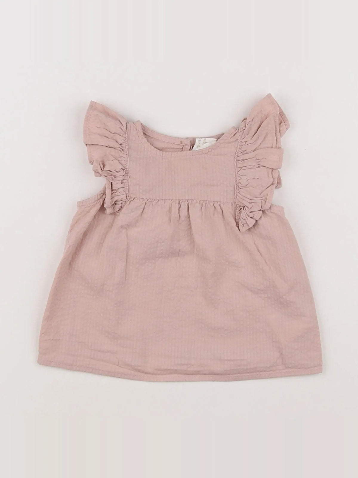 H&M - robe rose - 6 mois