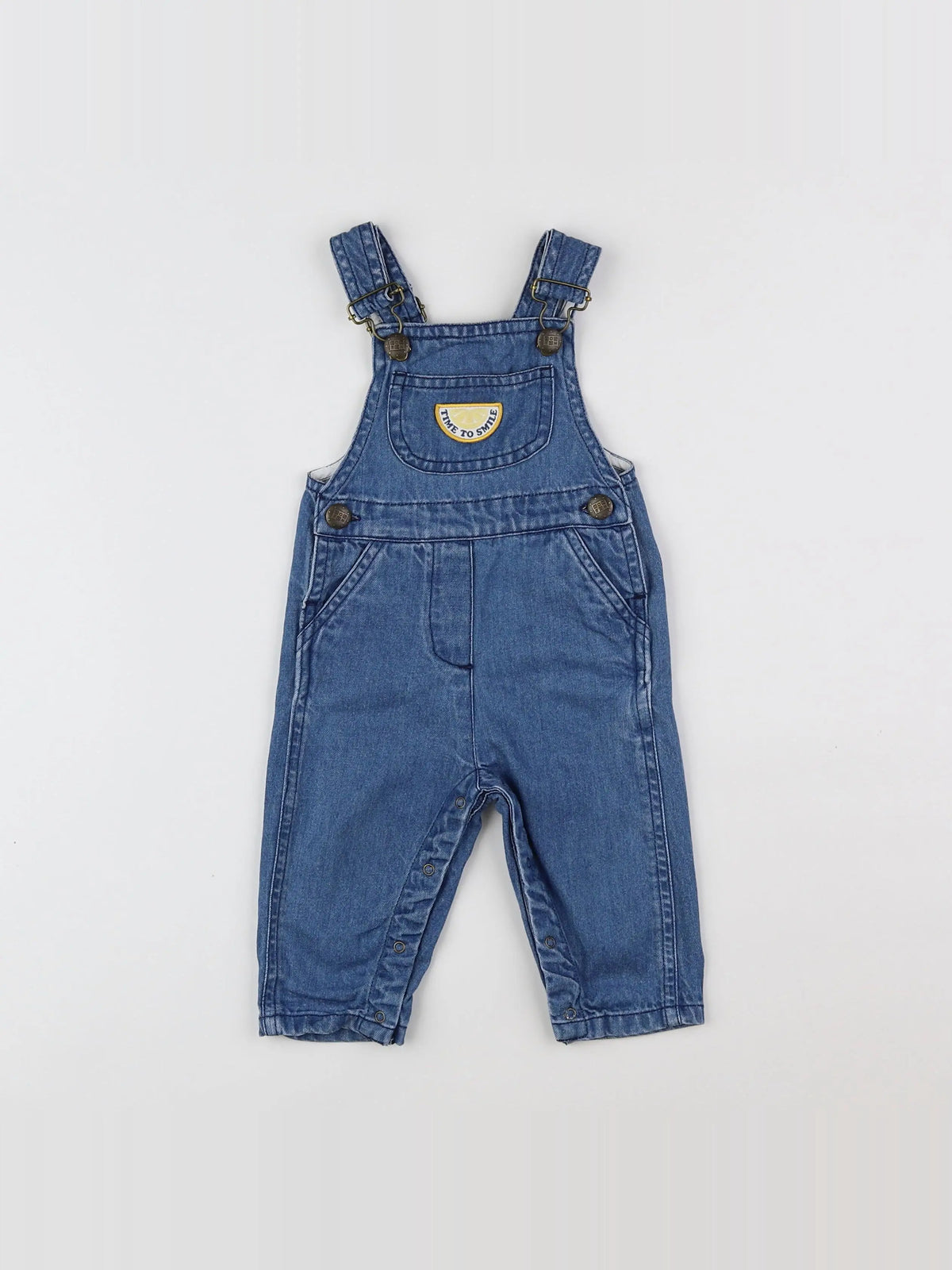 Bonton - salopette bleu - 6 mois