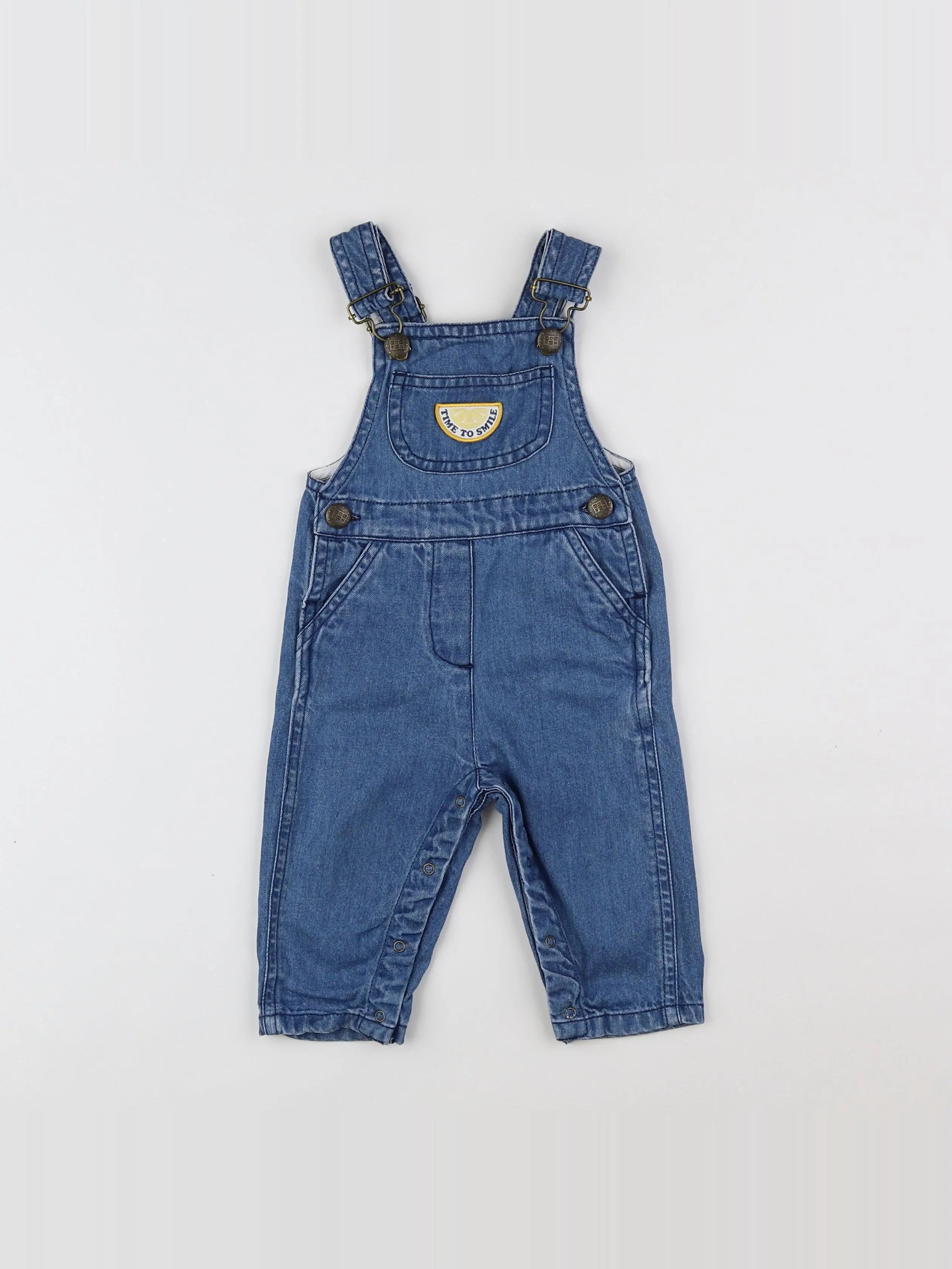 Bonton - salopette bleu - 6 mois