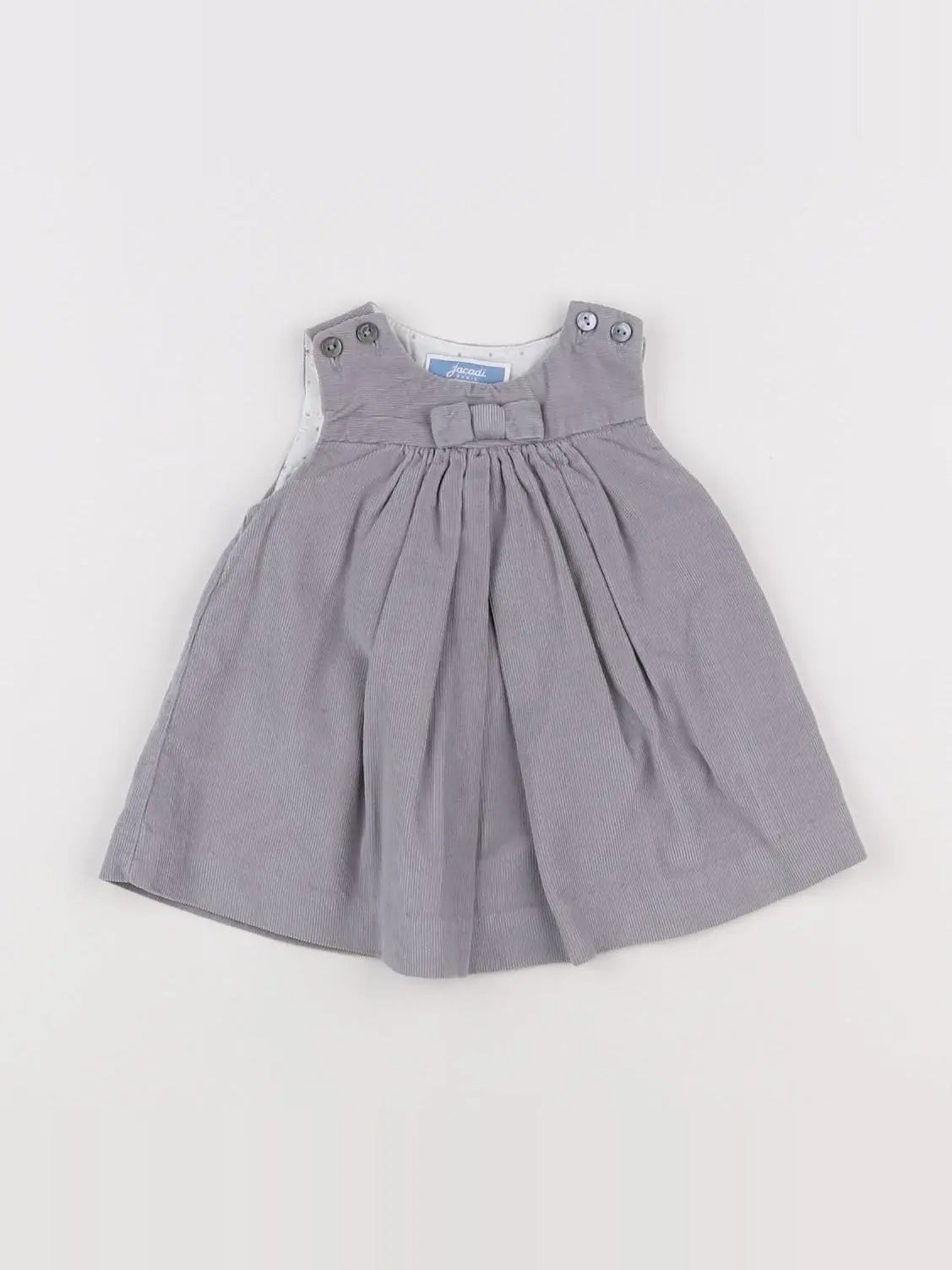 Jacadi - robe gris - 1 mois