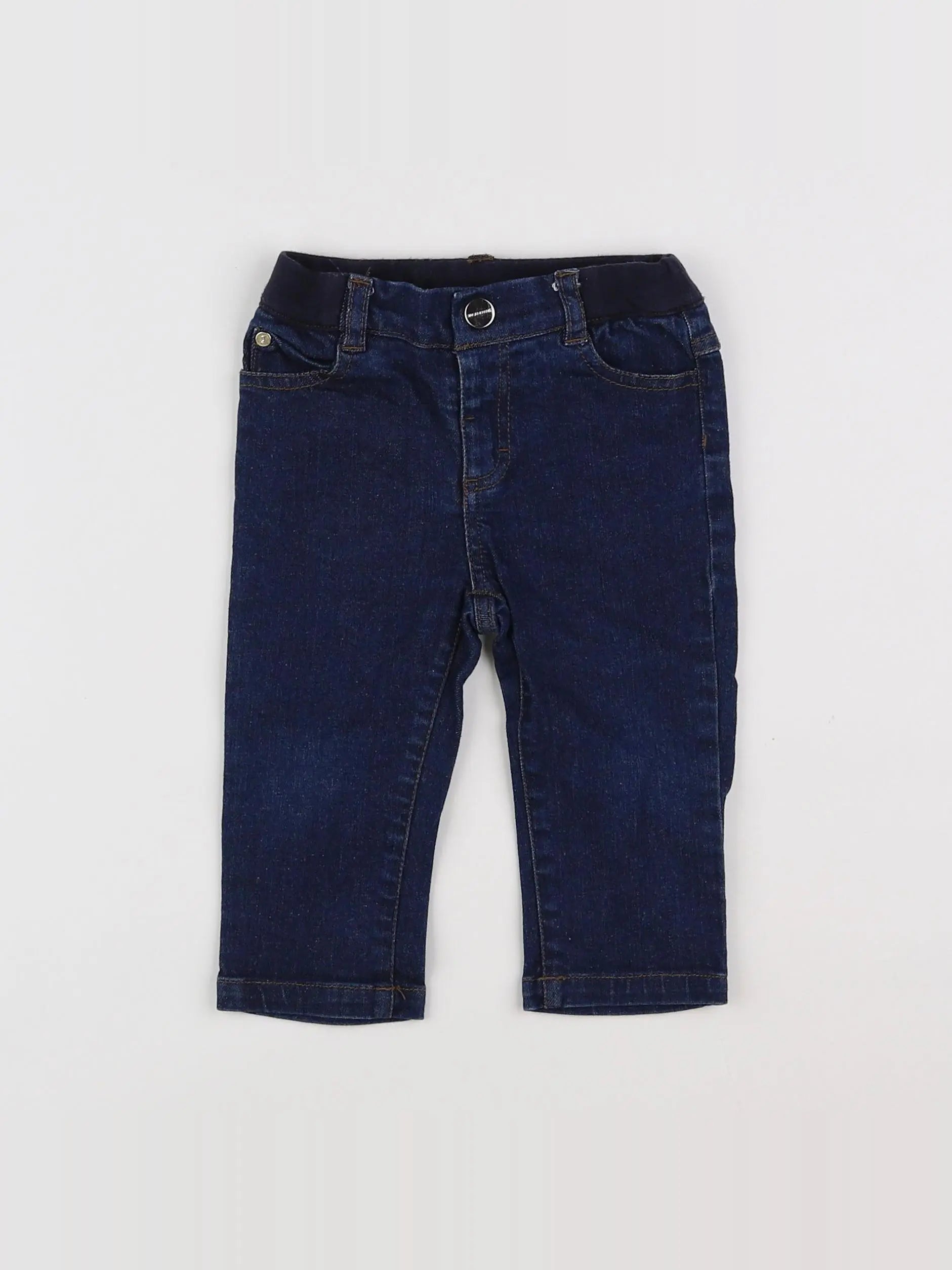 Jacadi - pantalon bleu - 12 mois