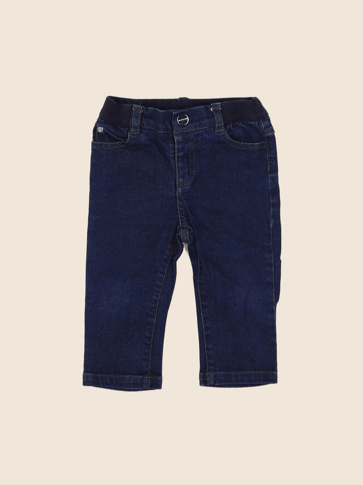 Jacadi - pantalon bleu - 12 mois