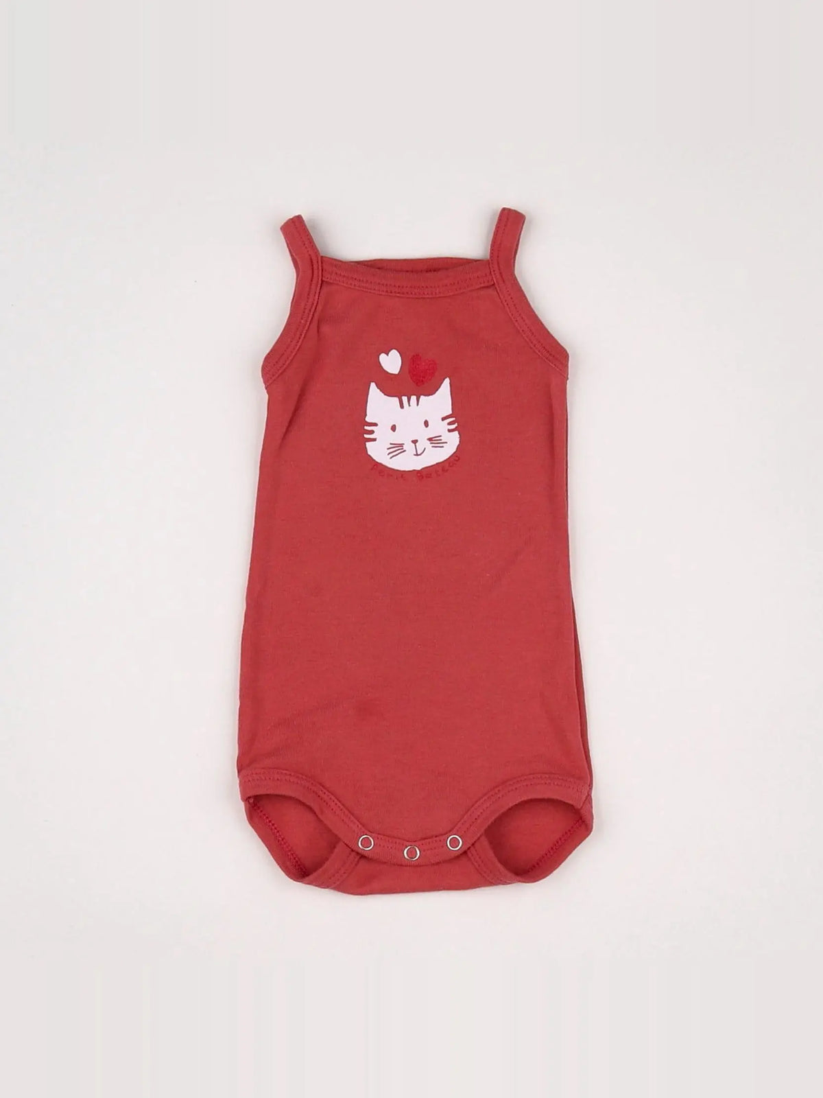 Petit Bateau - body rose - 3 mois