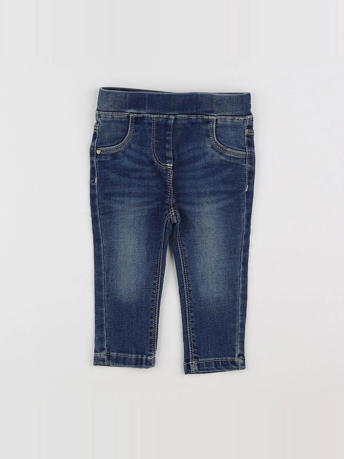 Tape à l'oeil - jegging bleu (état neuf) - 12 mois