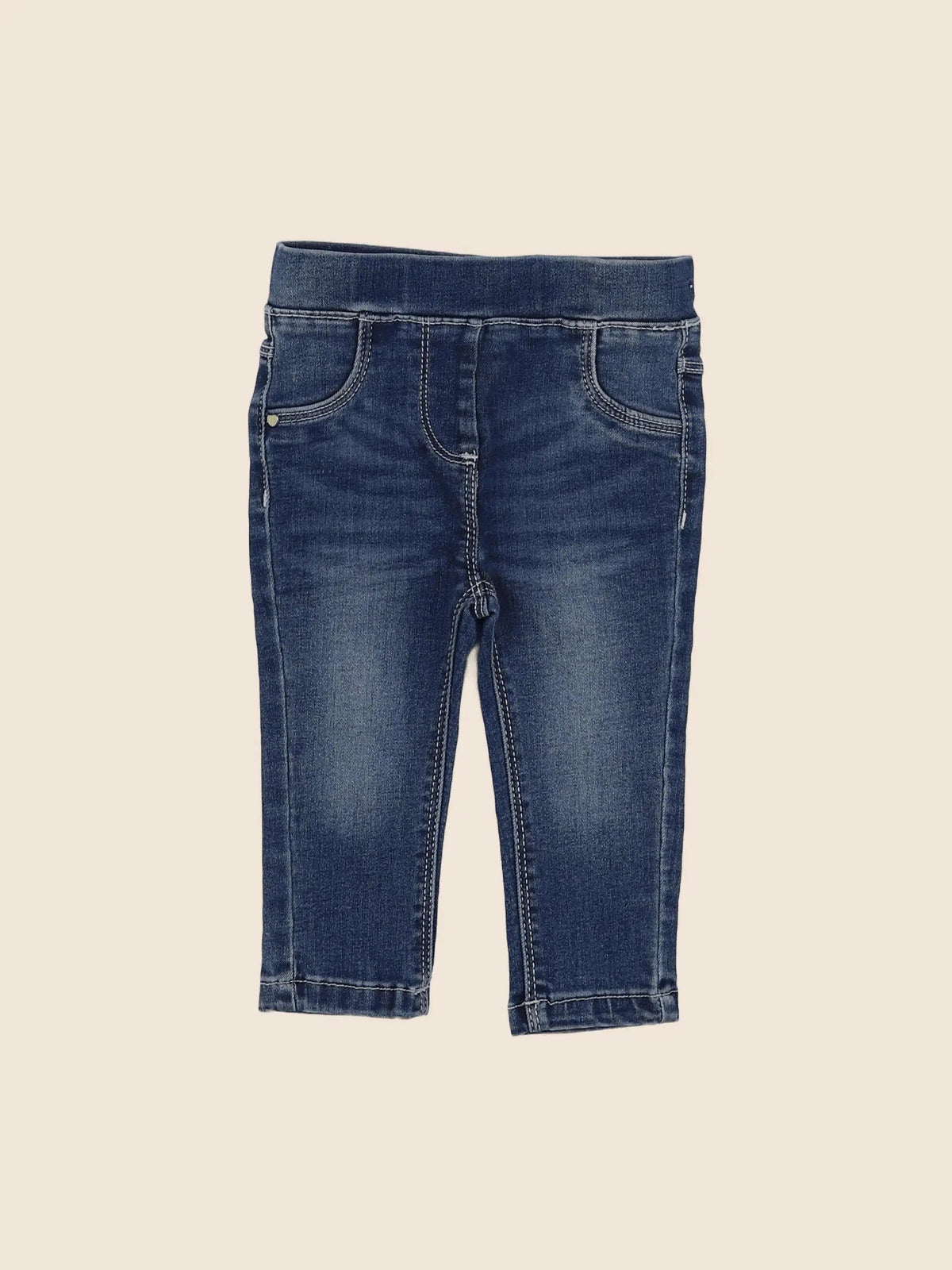 Tape à l'oeil - jegging bleu (état neuf) - 12 mois