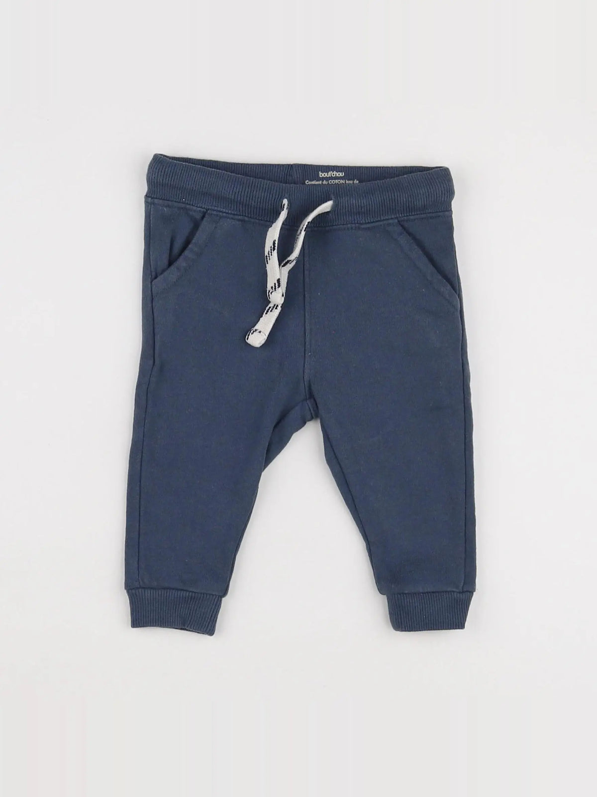 Boutchou - jogging bleu - 6 mois