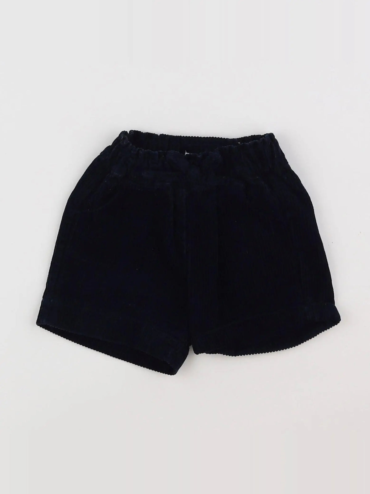 Vertbaudet - short bleu - 12 mois