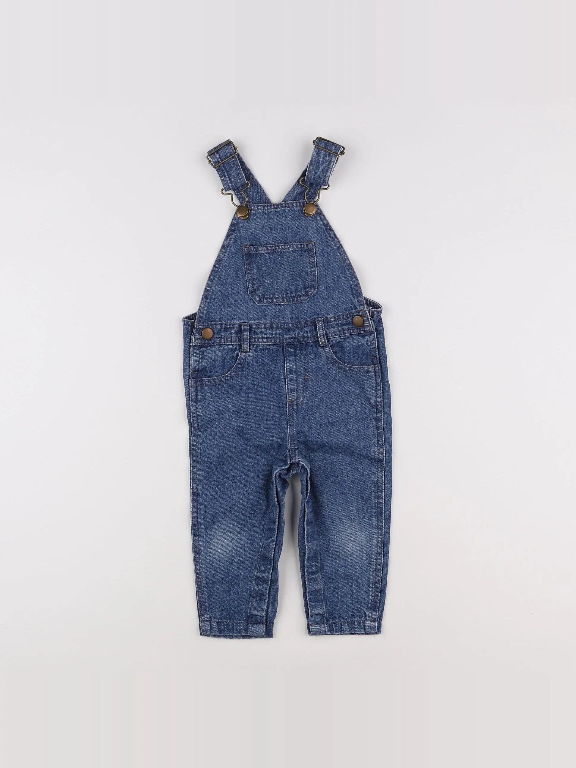 Boutchou - salopette bleu - 12 mois